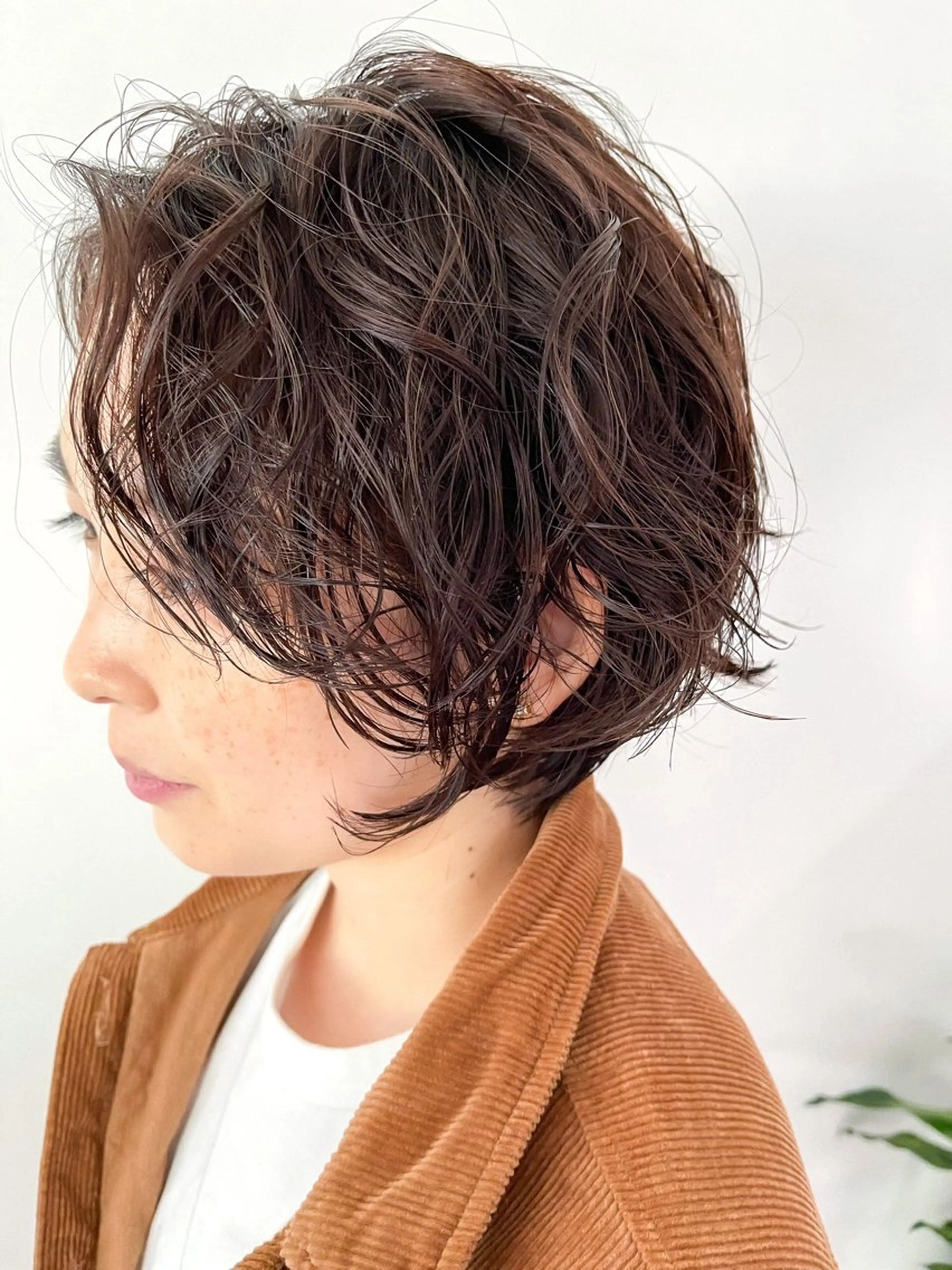 ショート パーマ ショートヘア 梅田 illfrere 所属・イルフレール ryuのヘアスタイル