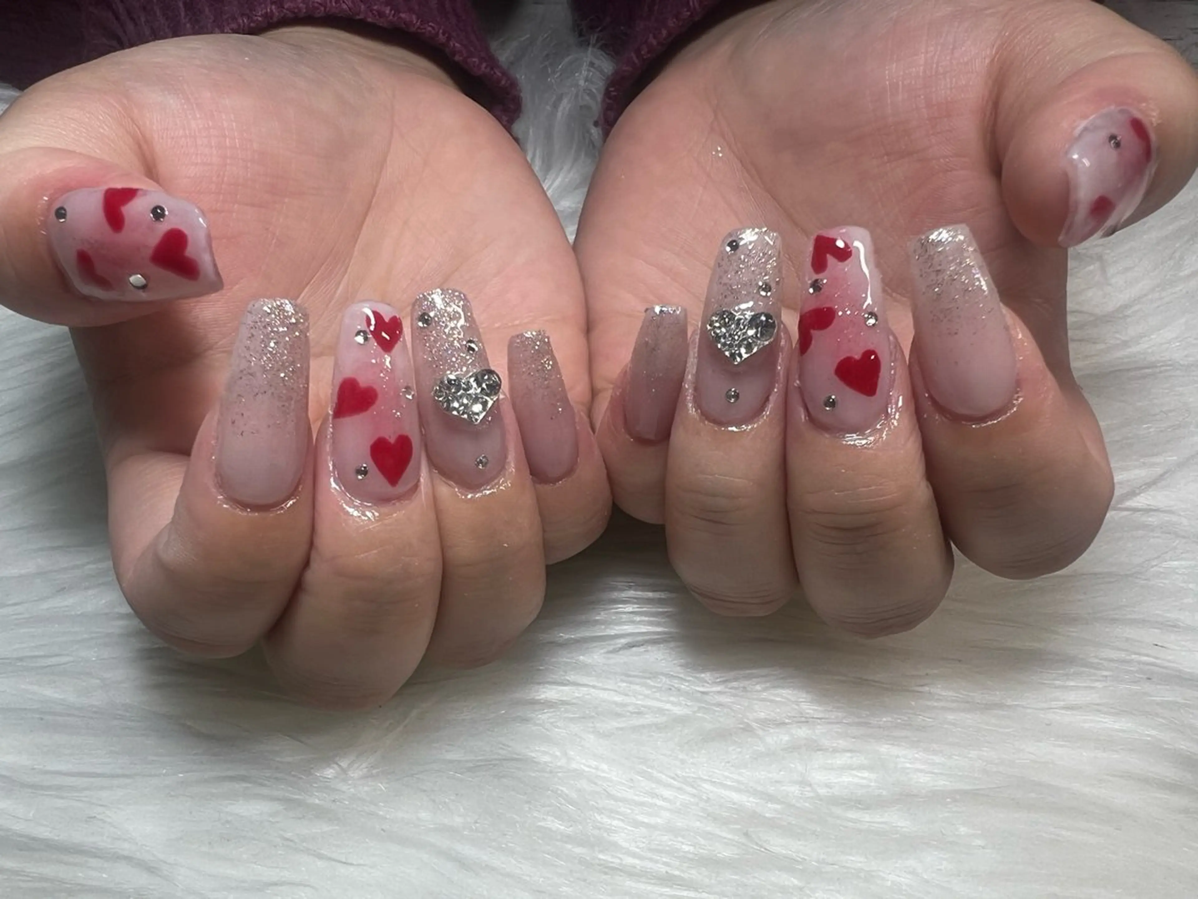 ネイル バレンタイン Ruana Nailのネイルデザイン