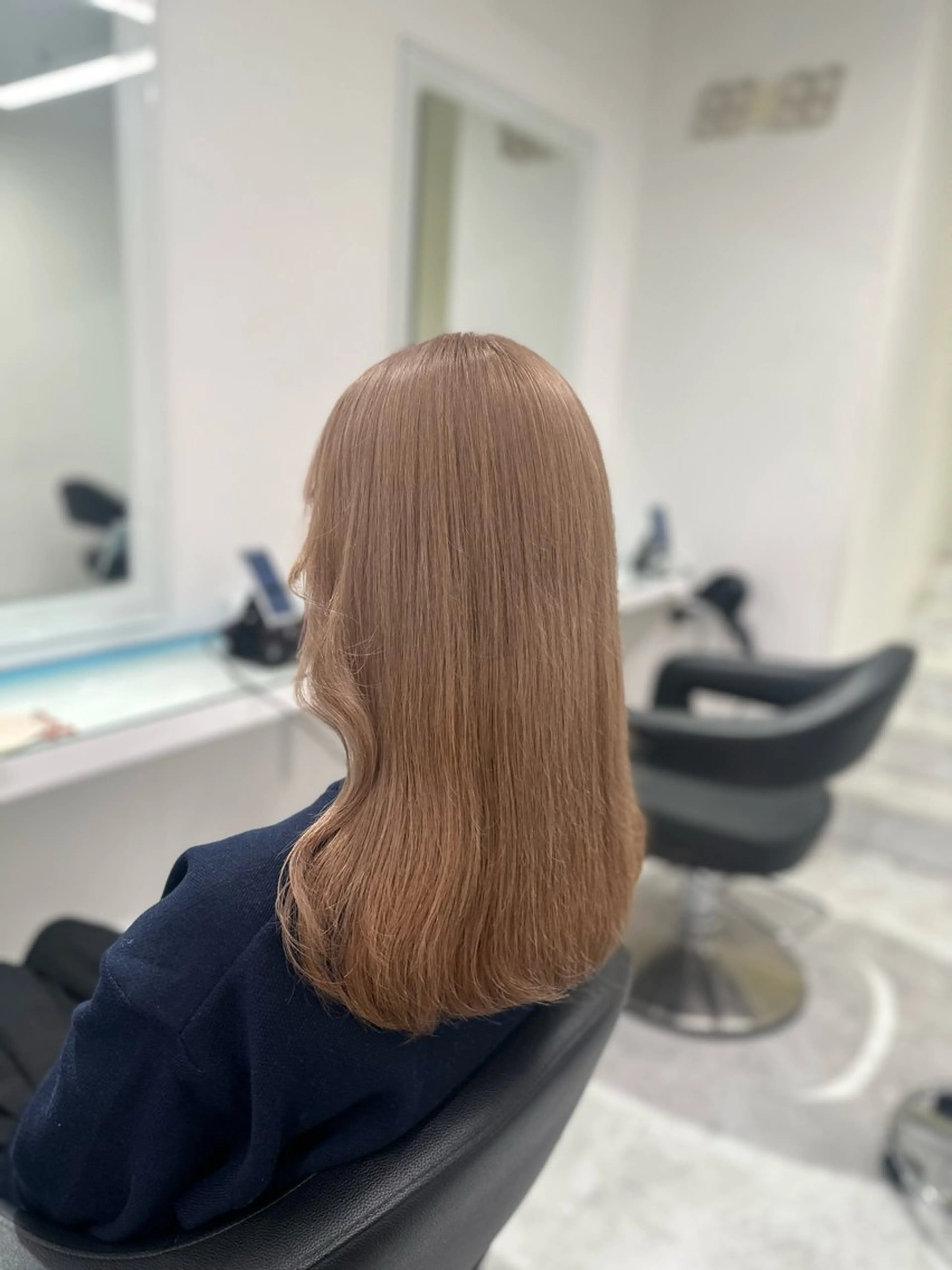 カラー マンツーマン/原宿/ 透明感カラー⭐️のヘアスタイル