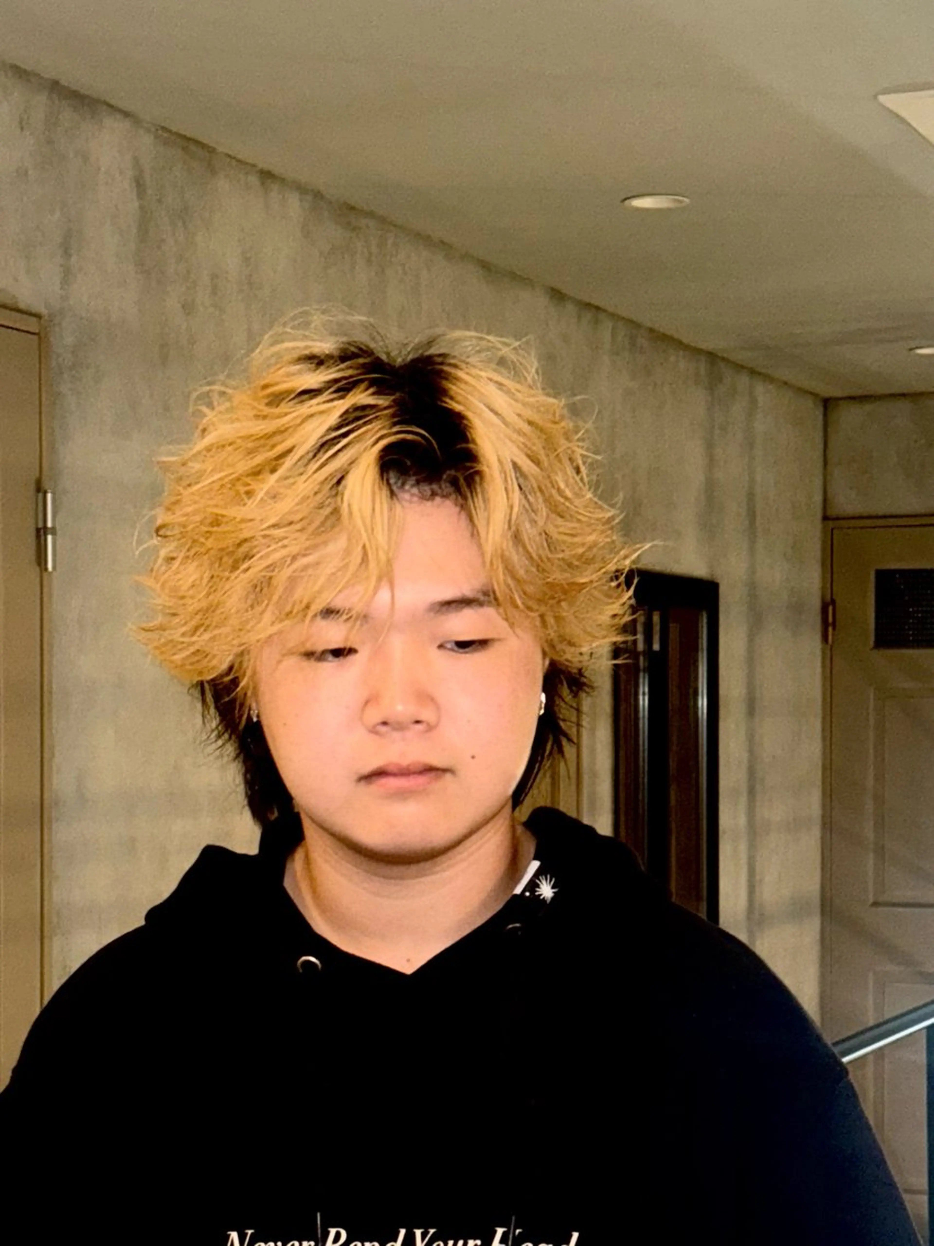 メンズ ヘアセット Bernie boyのヘアスタイル