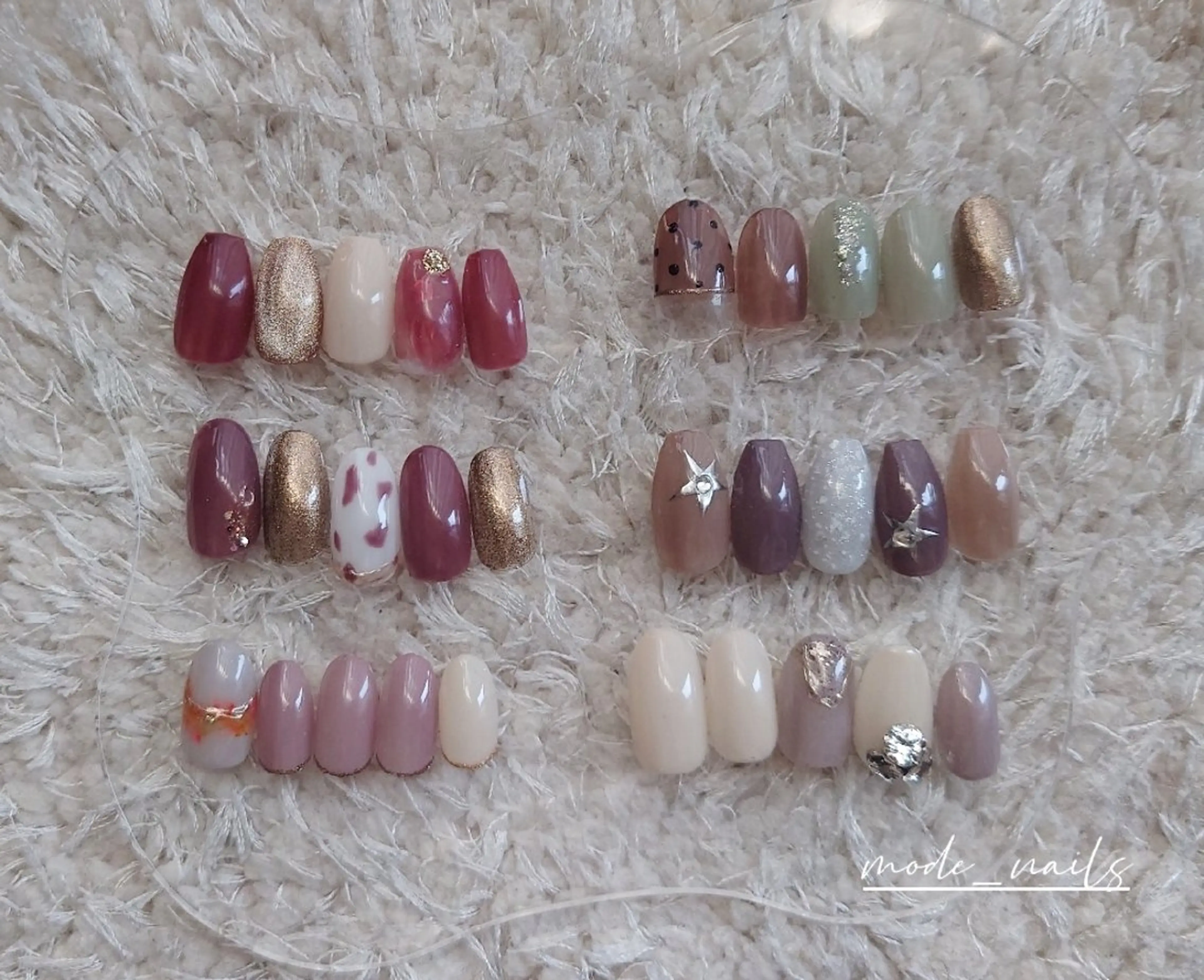 ネイル シンプルネイル 滋賀県草津市ネイル mode_nailsのネイルデザイン