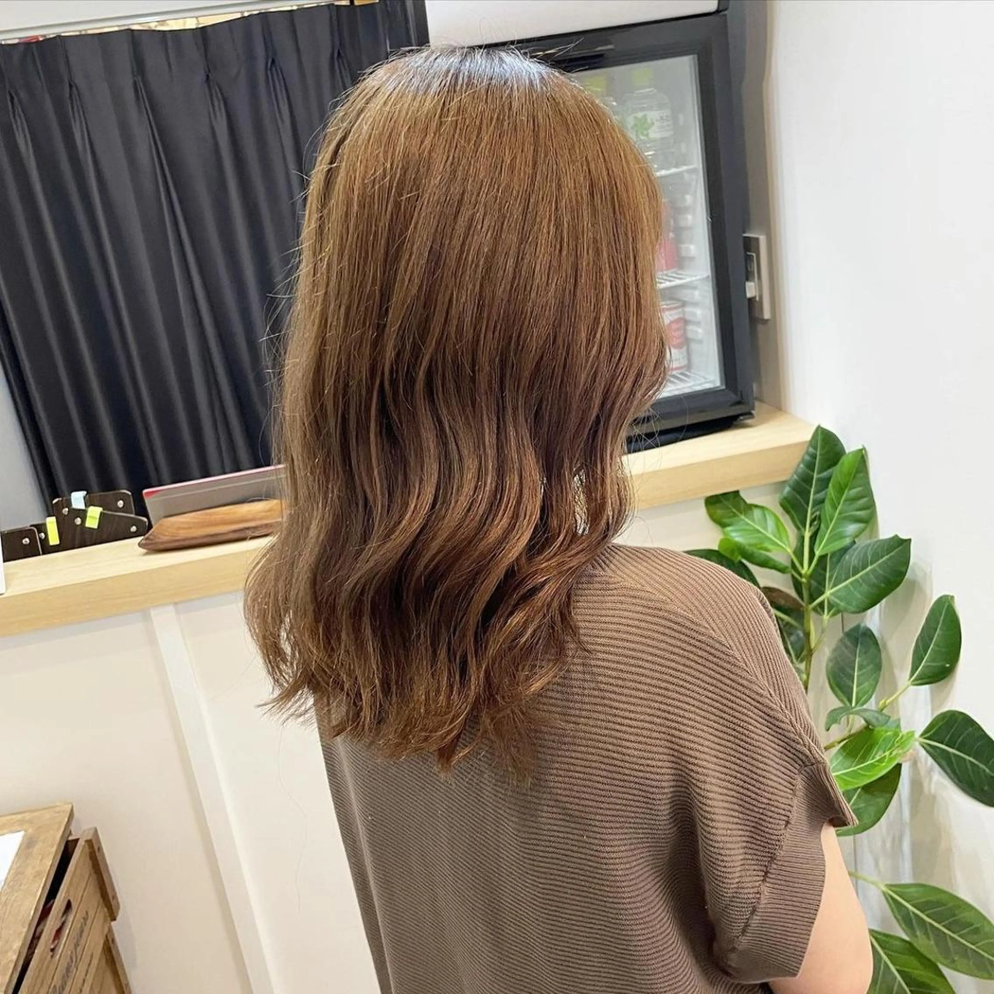 ミディアム 髪質改善 Noe心斎橋店のヘアスタイル