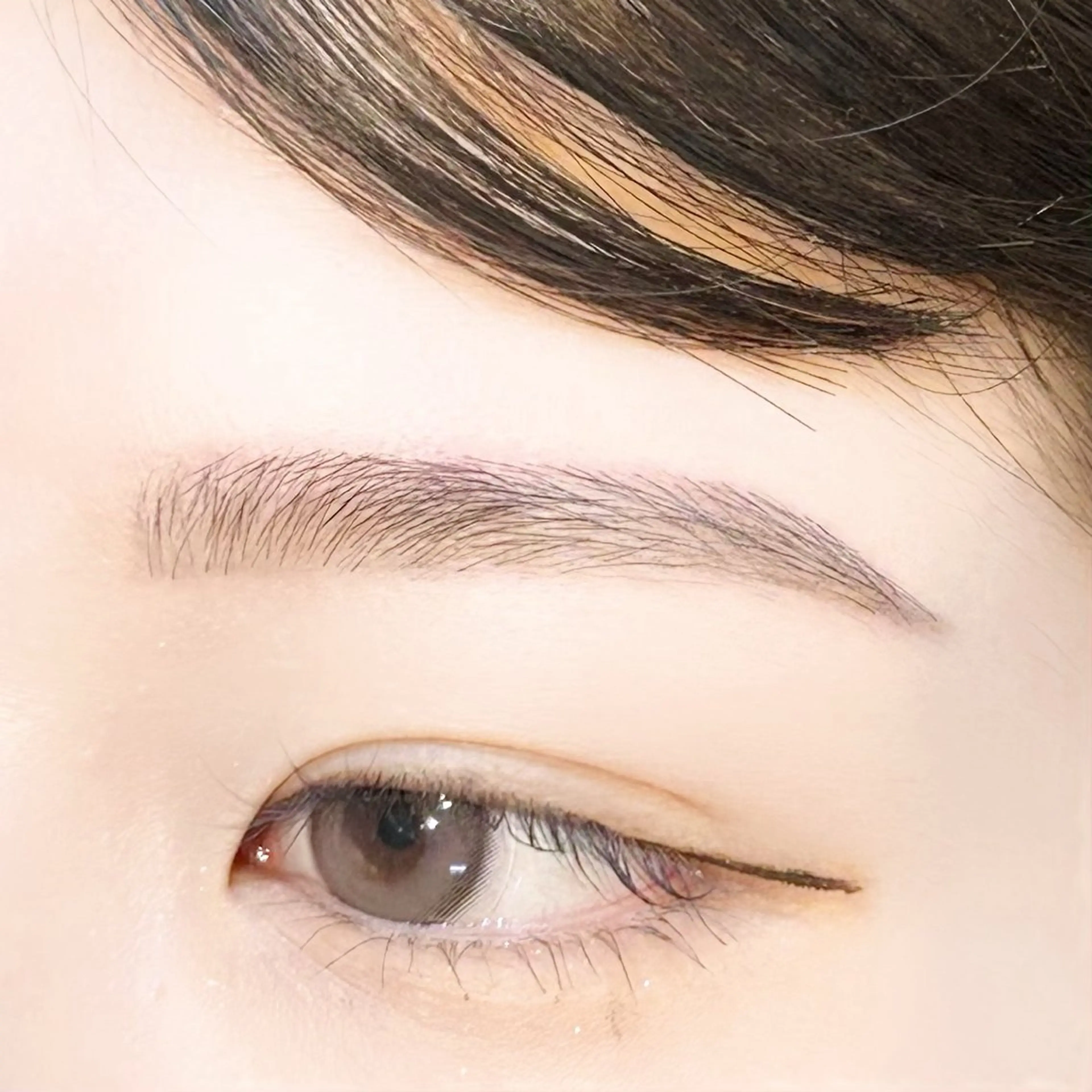 アイブロウ ワックス脱毛 eyelist 🫧nanami🫧のマツエク・マツパデザイン