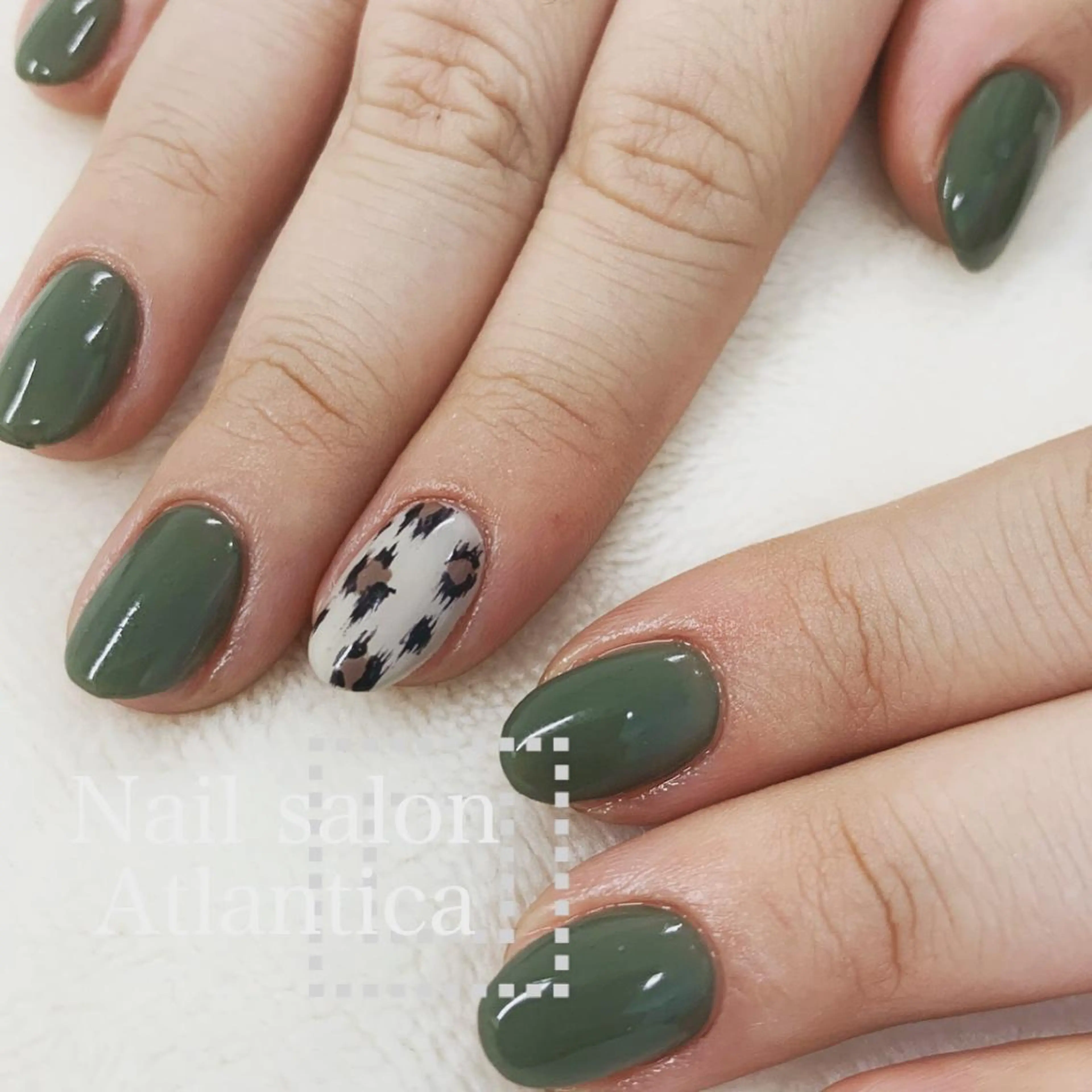 ネイル アニマル柄 ハンドネイル Nail salon Atlantica所属・Nail salon ✩ ｱﾄﾗﾝﾃｨｶのネイルデザイン