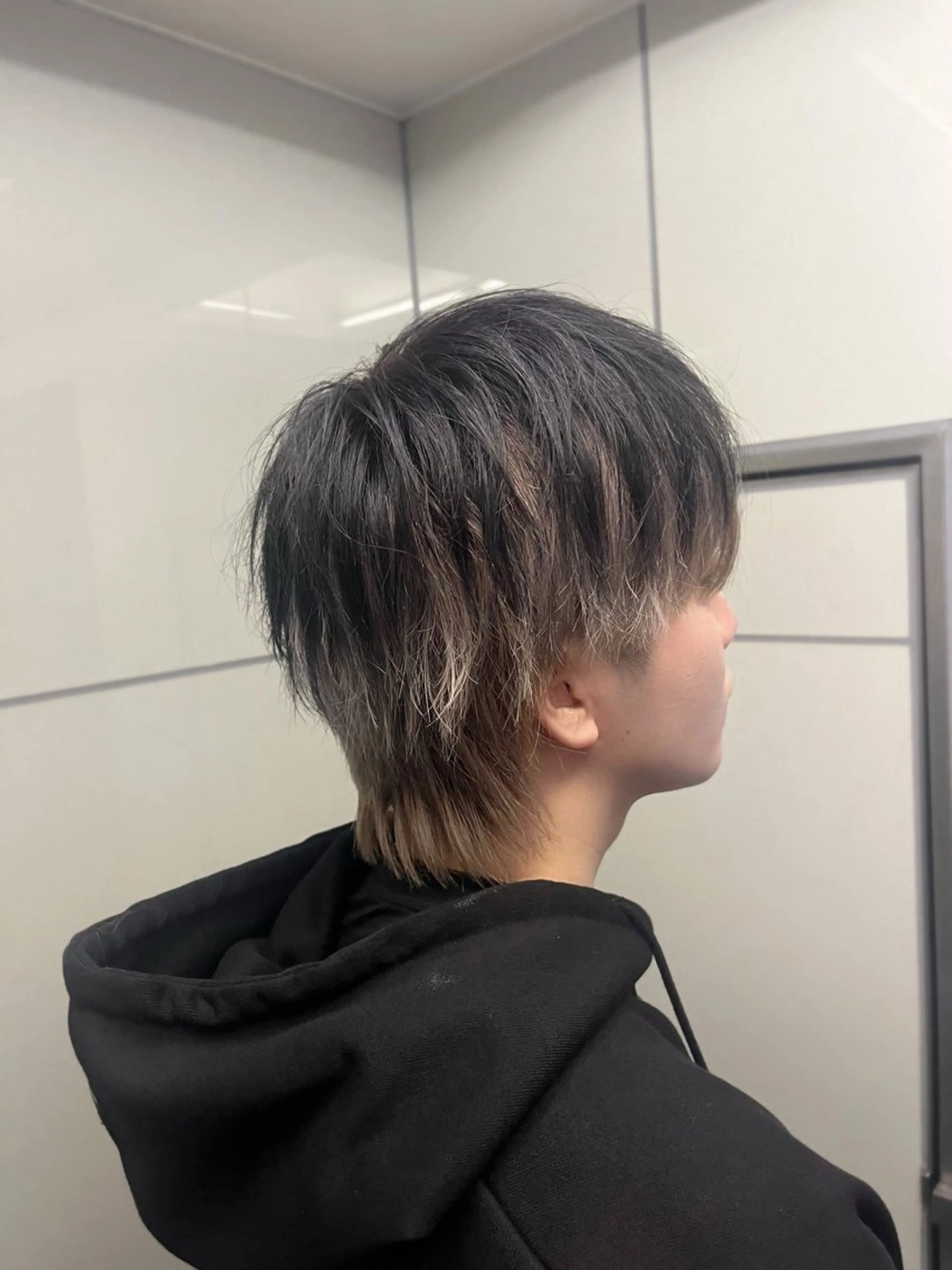 メンズ カット トリートメント 森 ハリス誠一のヘアスタイル