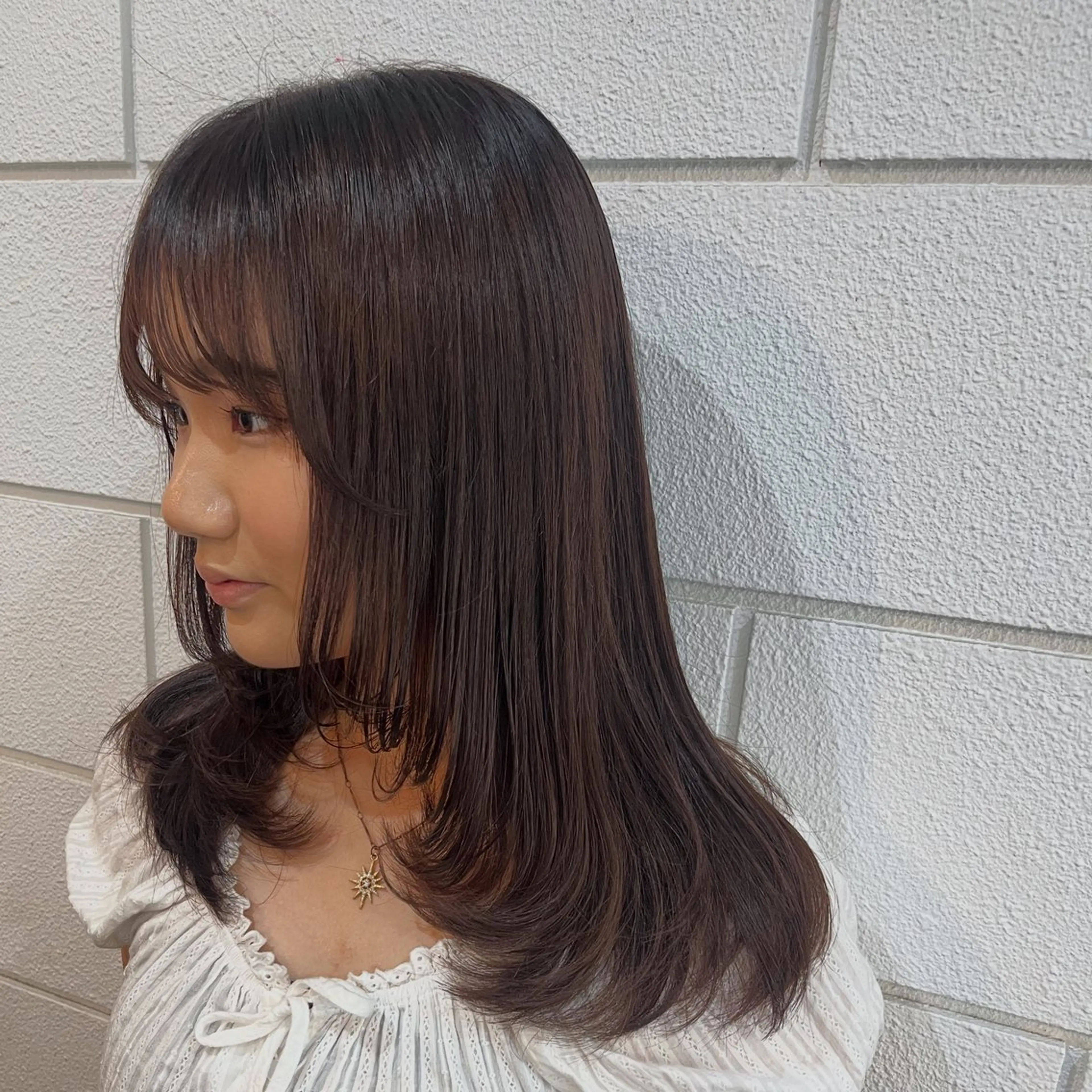 ロング カット ヘアカラー 小沼采唯👧🏼 海好きオヌちゃんのヘアスタイル