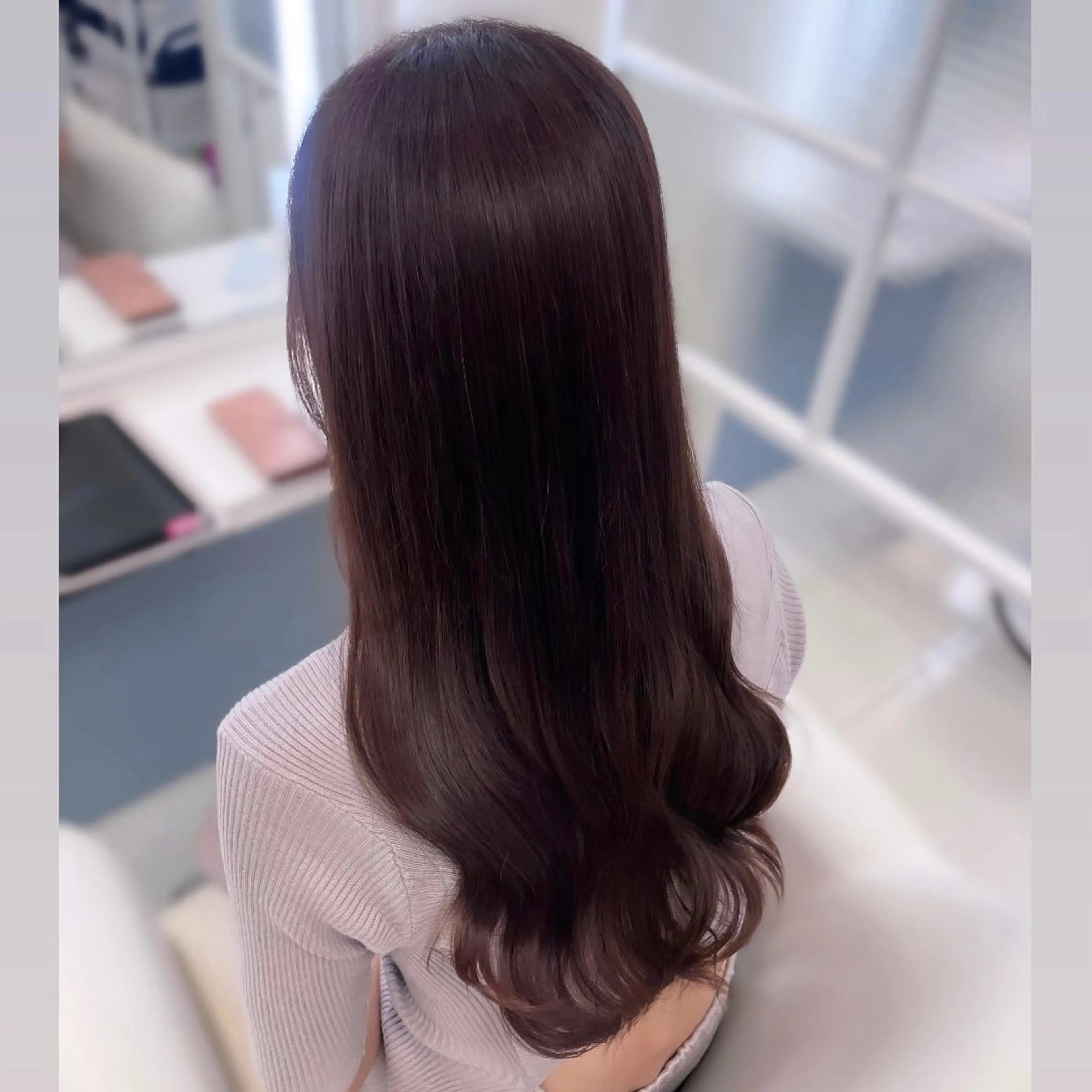 ロング ヘアカラー カラーモデル募集中 🩵shioのヘアスタイル