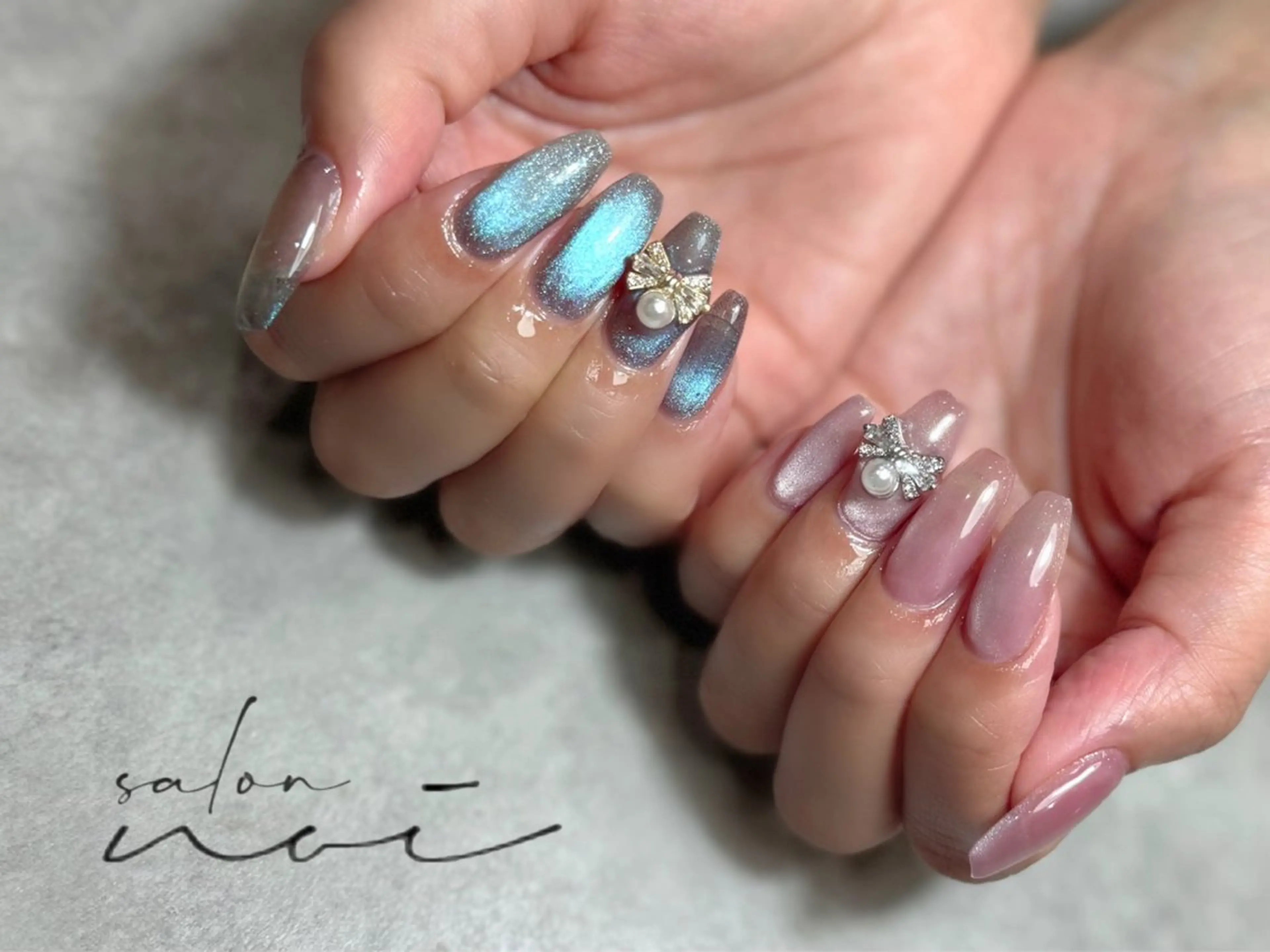 ネイル マグネットネイル ハンドネイル salon noi所属・salon noiのネイルデザイン