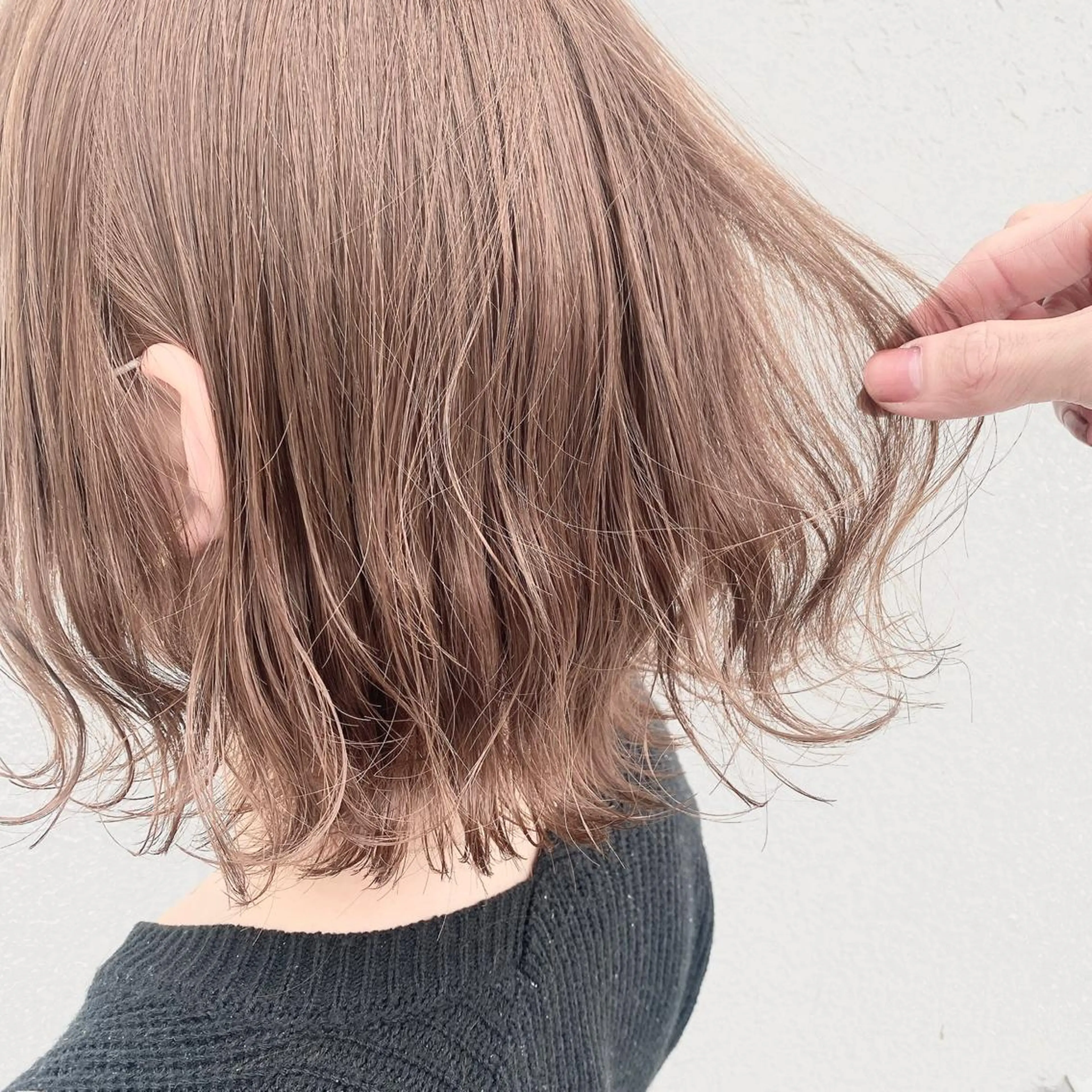 ミディアム カラー ヘアアレンジ メンズ キッズ 切りっぱなしボブ ミディアムパーマ メンズバレイヤージュ メンズブリーチ メンズハイライト 全色特化美容師 /コウスケ🎨のヘアスタイル