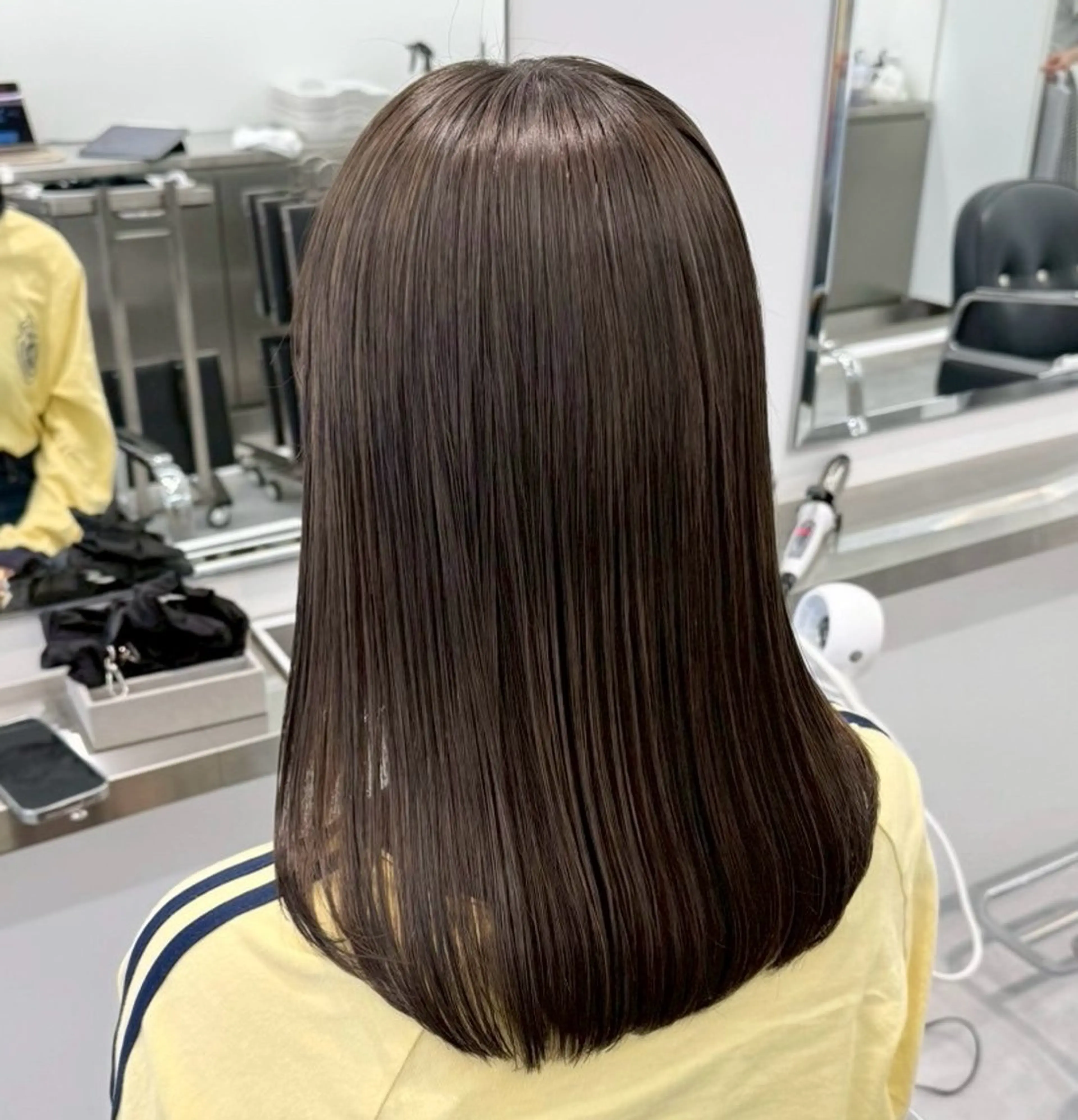 セミロング カラー ヘアカラー トリートメント ParveMix┊ 太田 千尋🥨のヘアスタイル