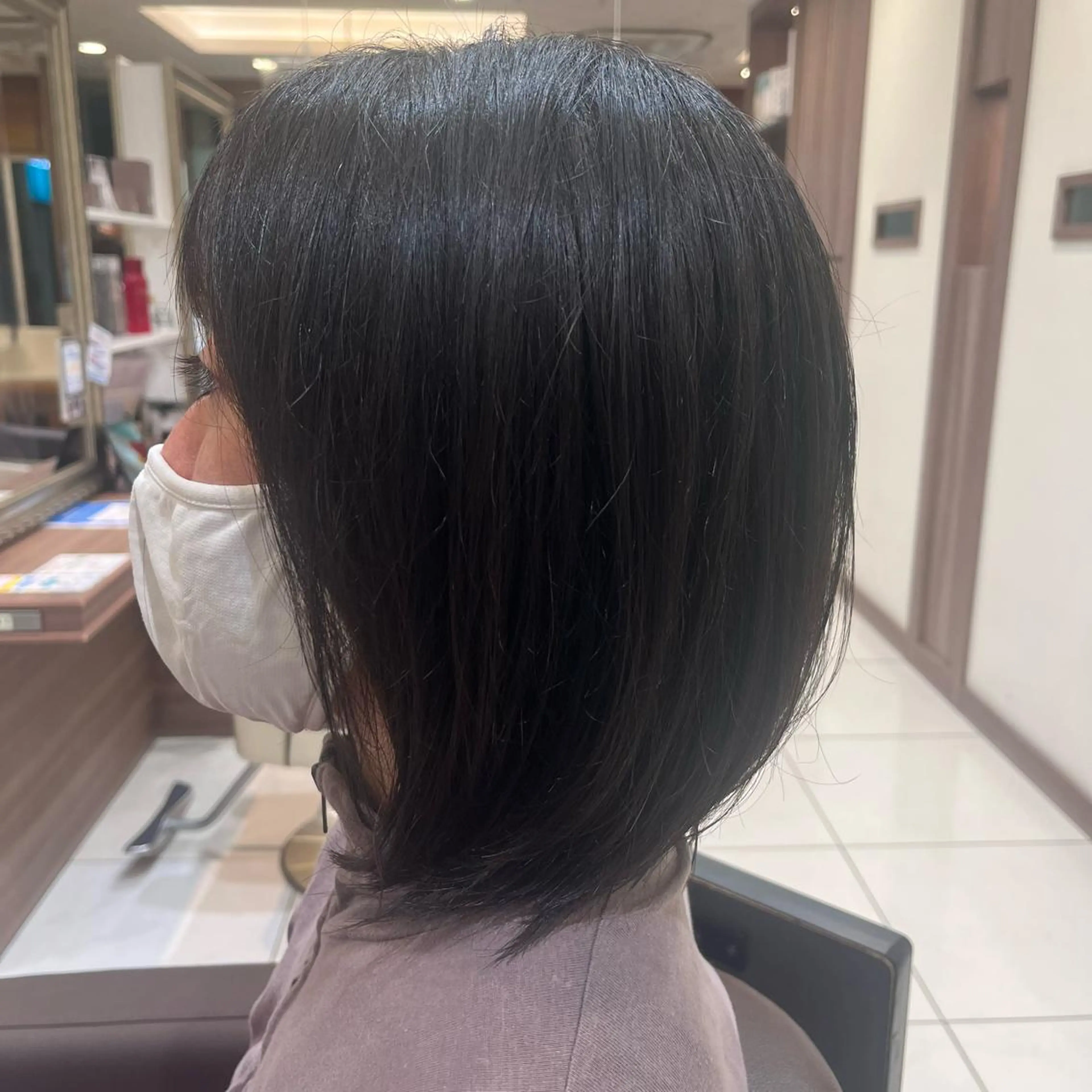 ミディアム ナチュラル暖色カラー 🤎 佐藤栞のヘアスタイル