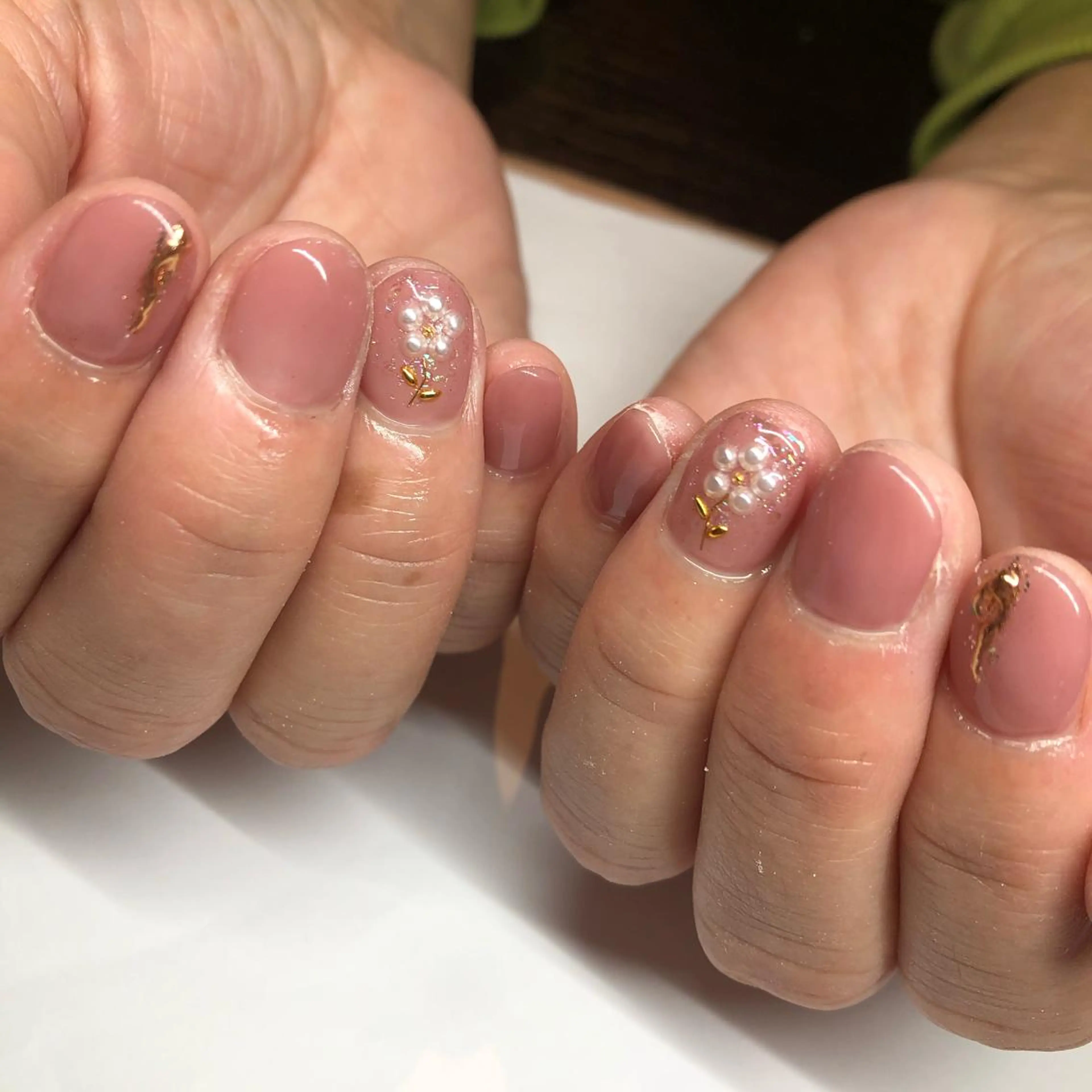 ネイル フラワーネイル Nail Studio  Coco  Rire所属・丸岡 由奈のネイルデザイン