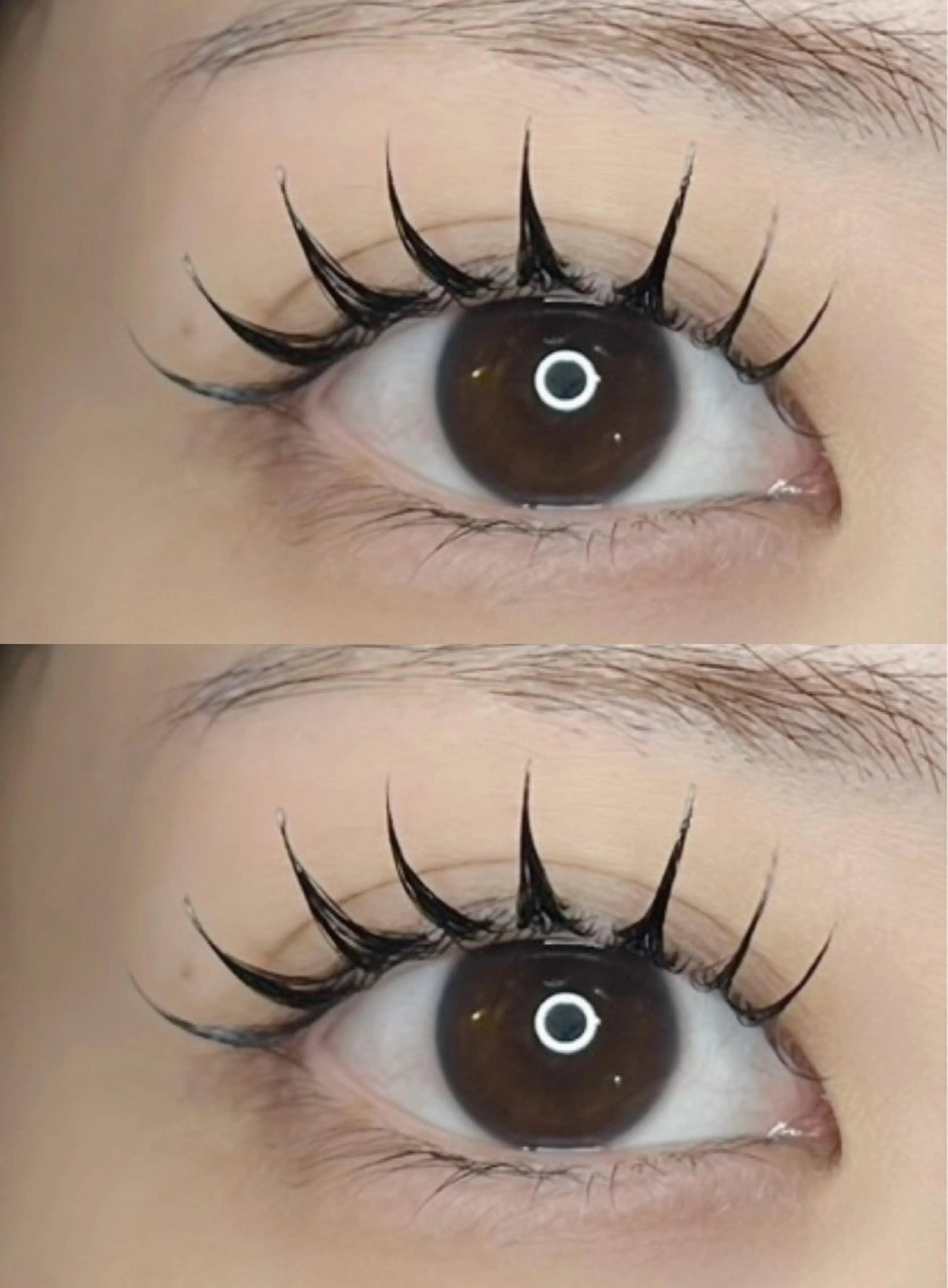 マツエク・マツパ 束感まつ毛 Eyelash salon Kanau 銀座所属・アイラッシュサロン Kanau 銀座店のマツエク・マツパデザイン
