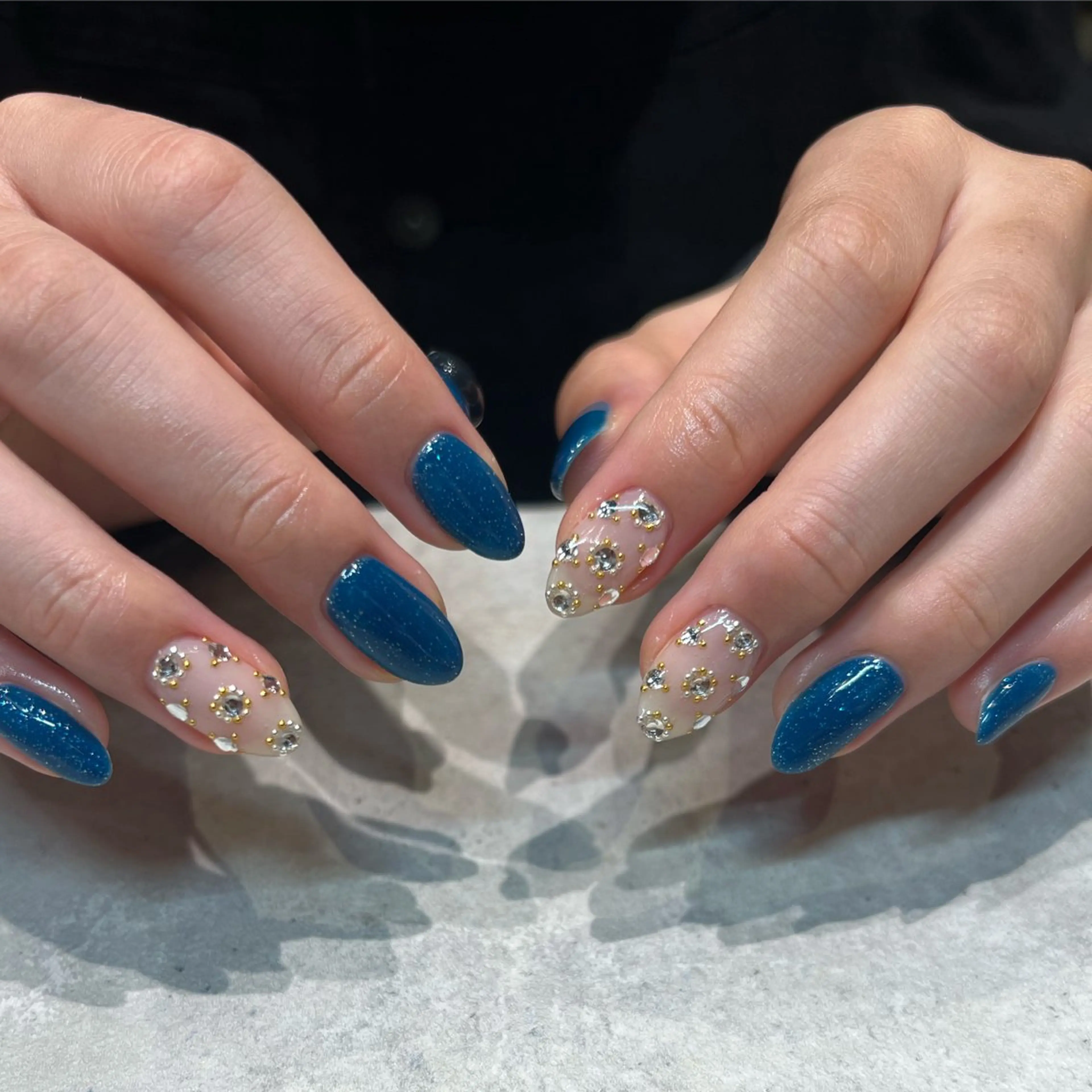 ネイル ハンドネイル 個性派ニュアンス ネイル Nao.のネイルデザイン