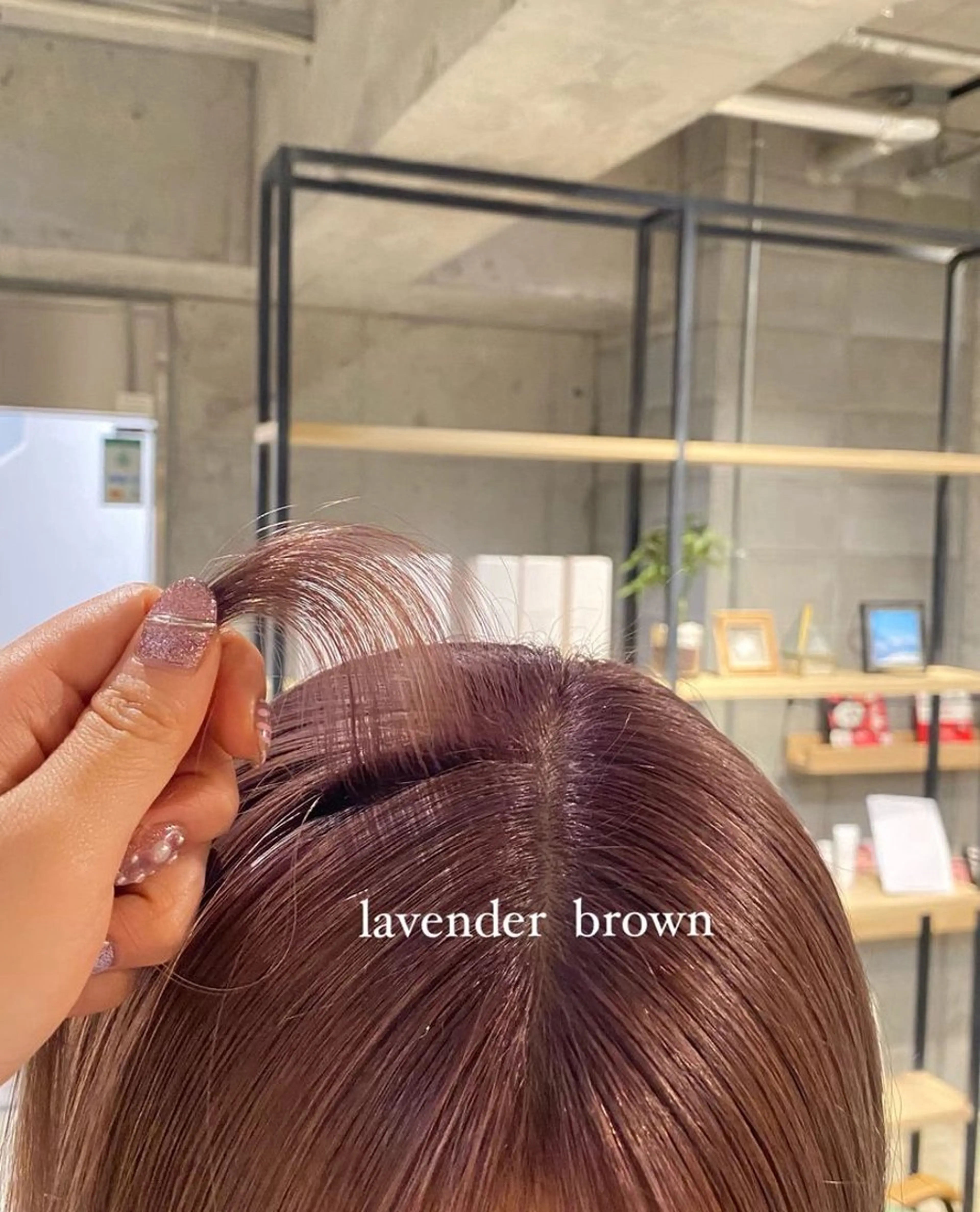 カラー ブリーチ ダブルカラー イルミナカラー 上野 莉菜のヘアスタイル