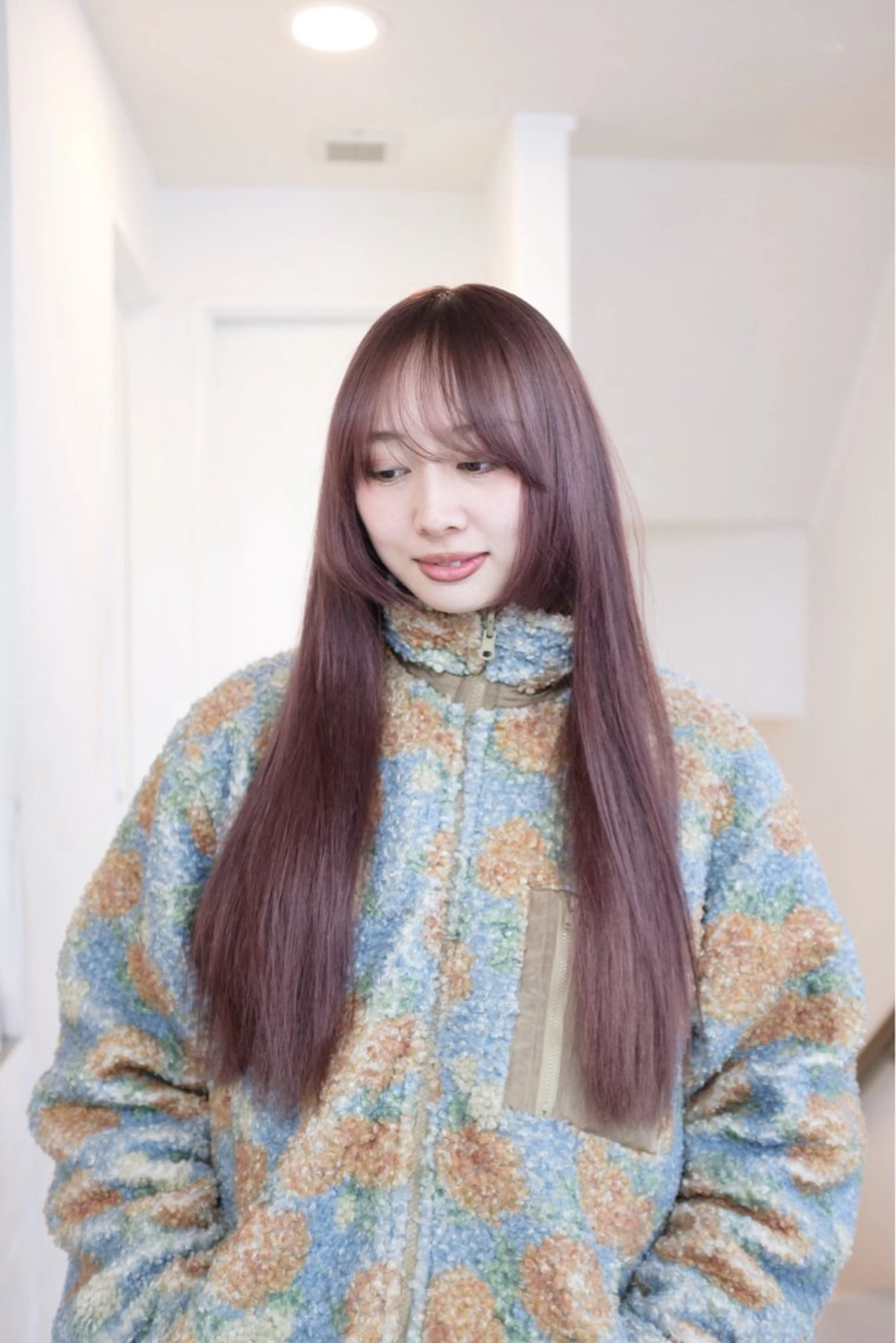 ロング カラー ヘアアレンジ 🦠カラーリスト/ 魚瀬あおい🦠のヘアスタイル