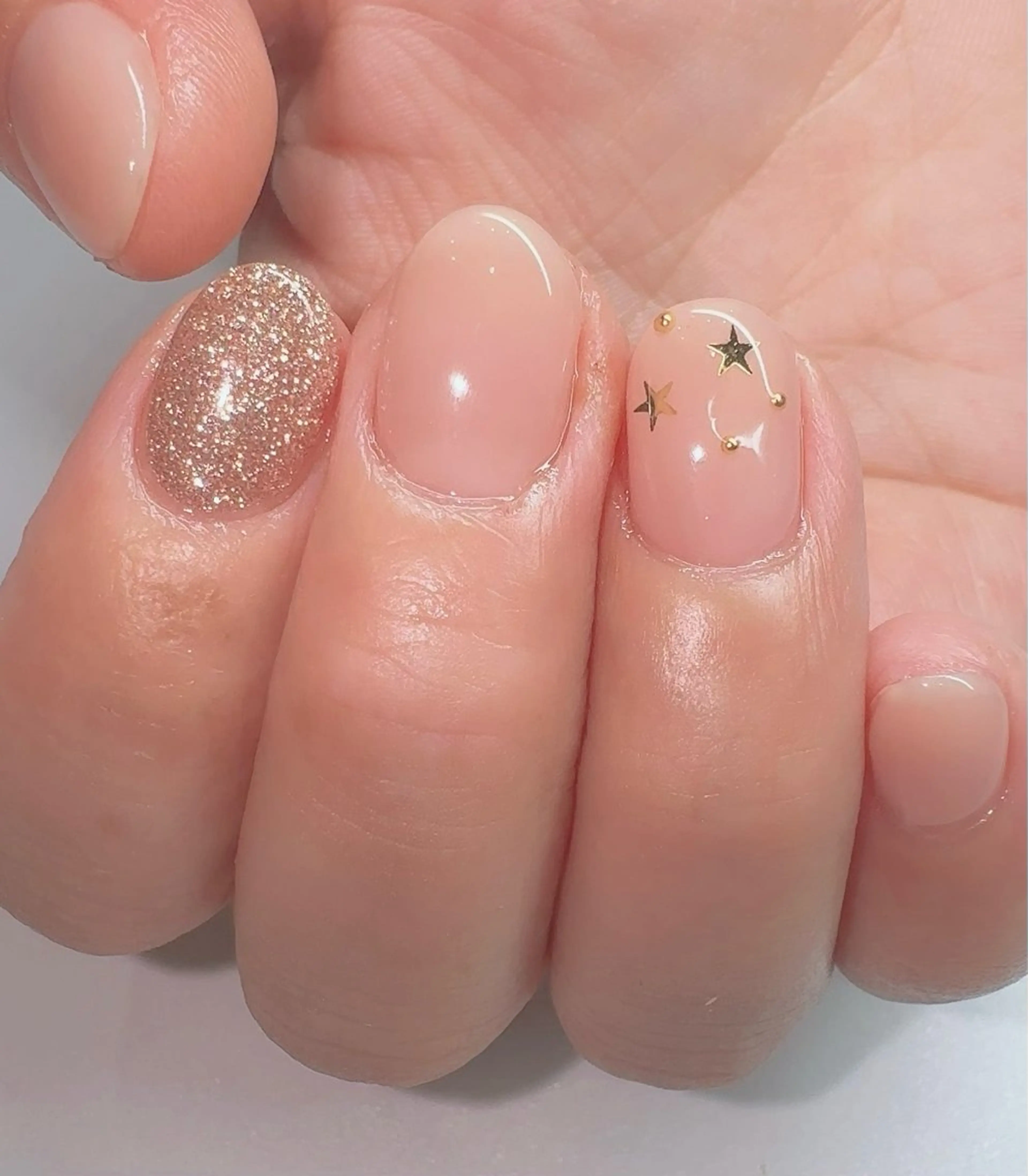 ネイル キラキラネイル ニュアンスネイル シンプルネイル nailsalon urümのネイルデザイン