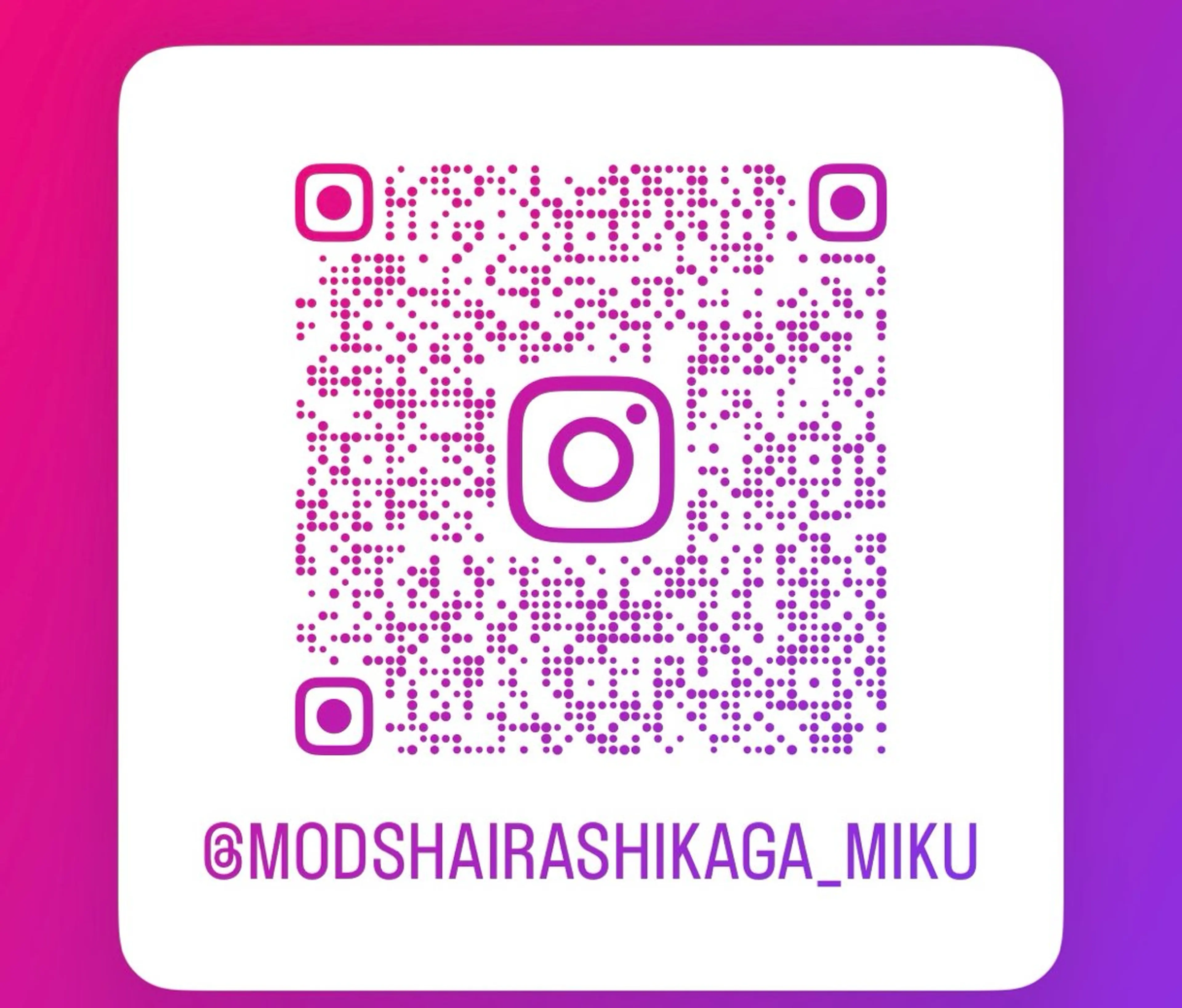 mod's hair 未来(みく)のヘアスタイル