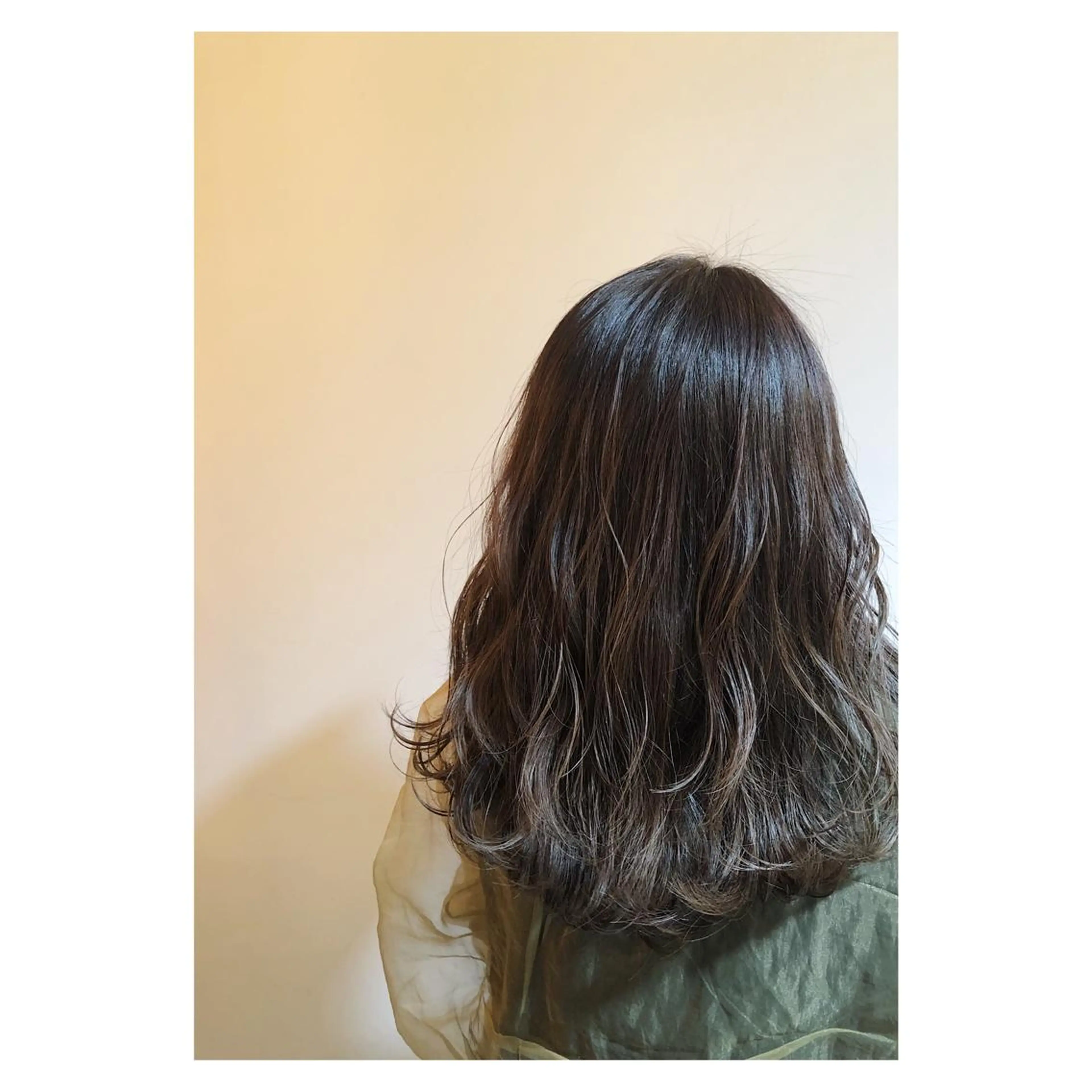 ロング カラー カット ヘアカラー トリートメント GO TO DAY 名古屋パルコ店所属・髪質改善/顔まわり 石原のヘアスタイル