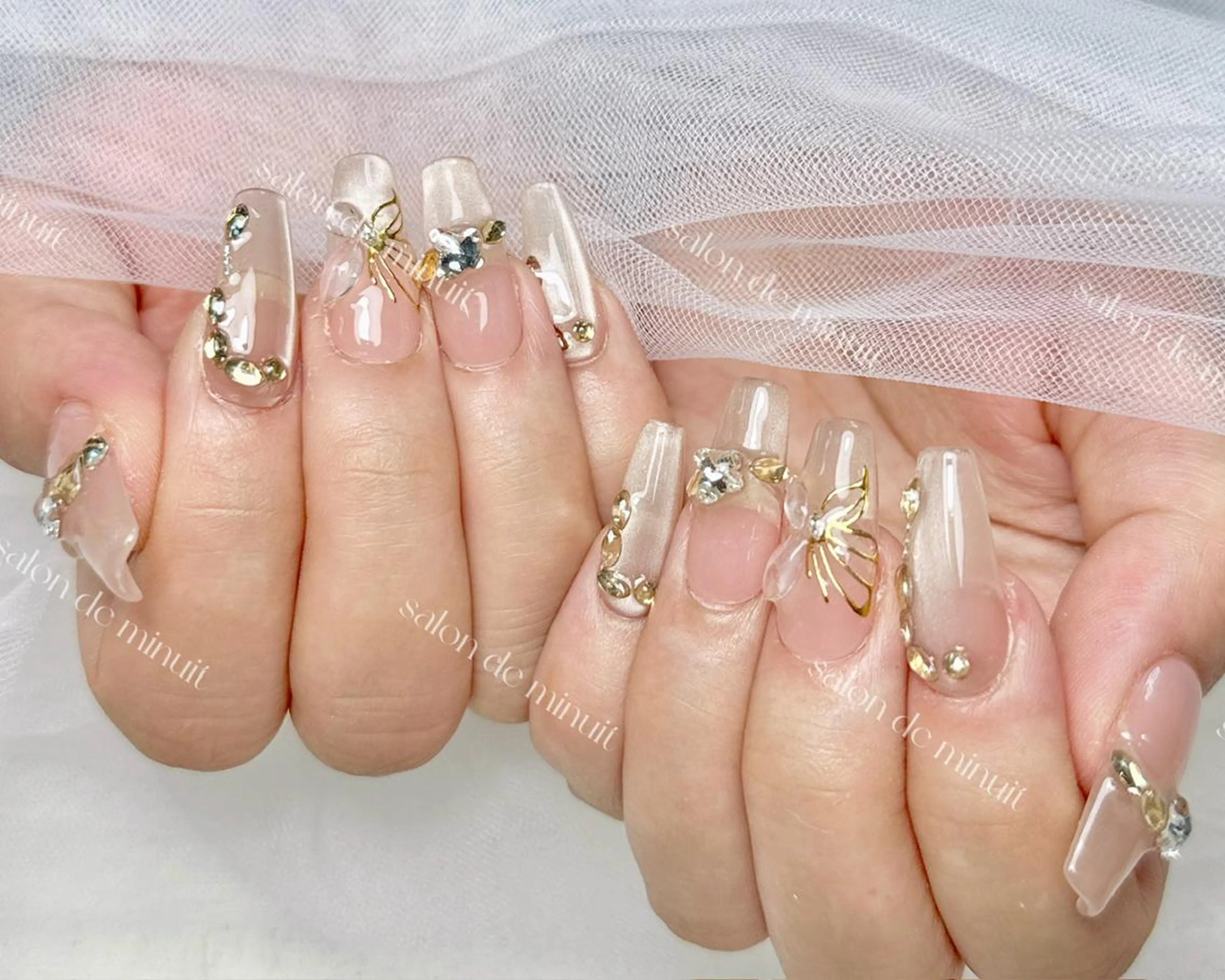 ネイル Salon de Minuit🦩のネイルデザイン
