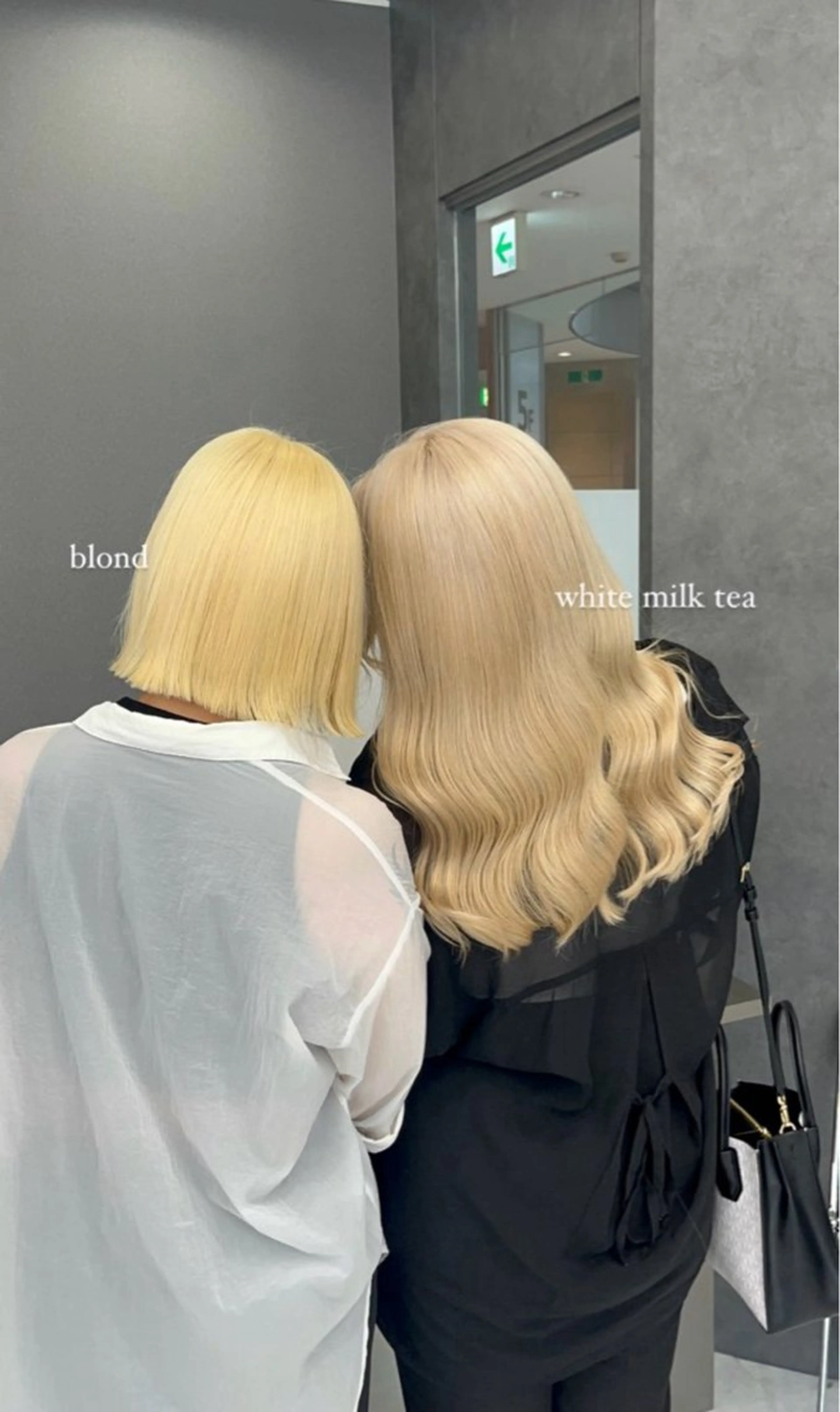 ショート カラー ヘアアレンジ ヘアカラー トリートメント ヘアセット ハイトーン/透明感 髪質改善/rinaのヘアスタイル