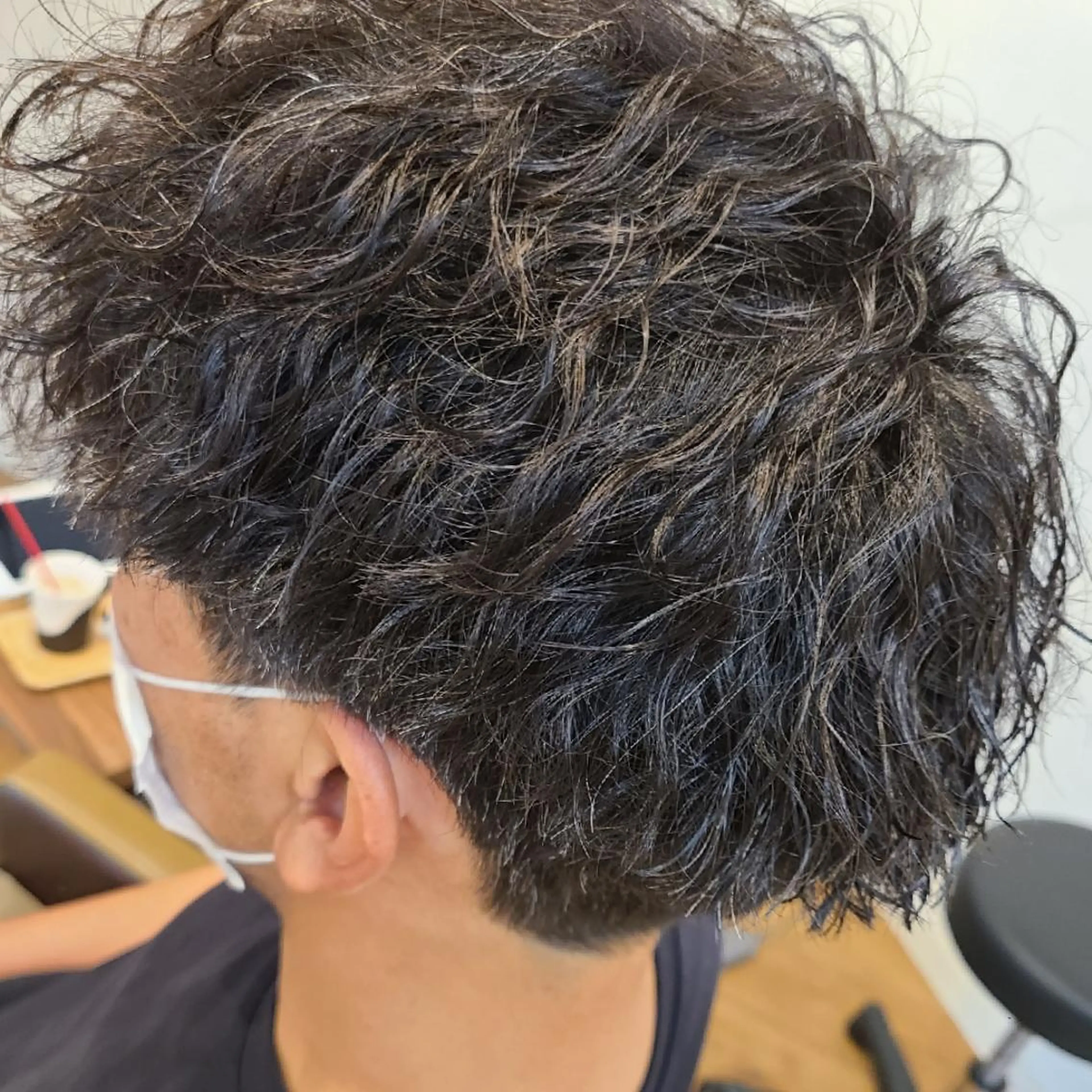 ショート メンズ メンズパーマ メンズツイストパーマ ツイストパーマ カット パーマ 【ネウィ天王寺 】seiyaのヘアスタイル