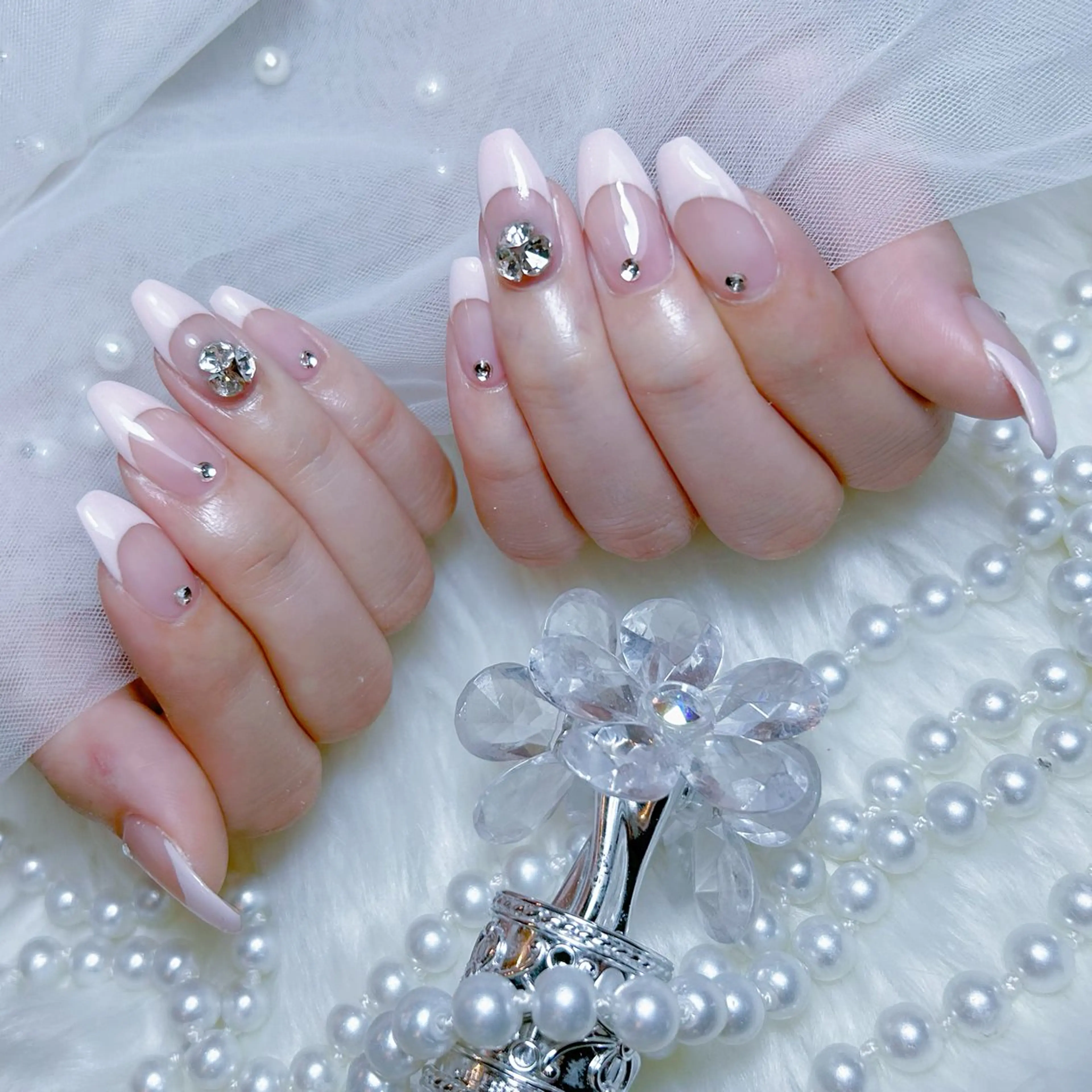 ネイル ハンドネイル Yudia🩵 Yuiのネイルデザイン