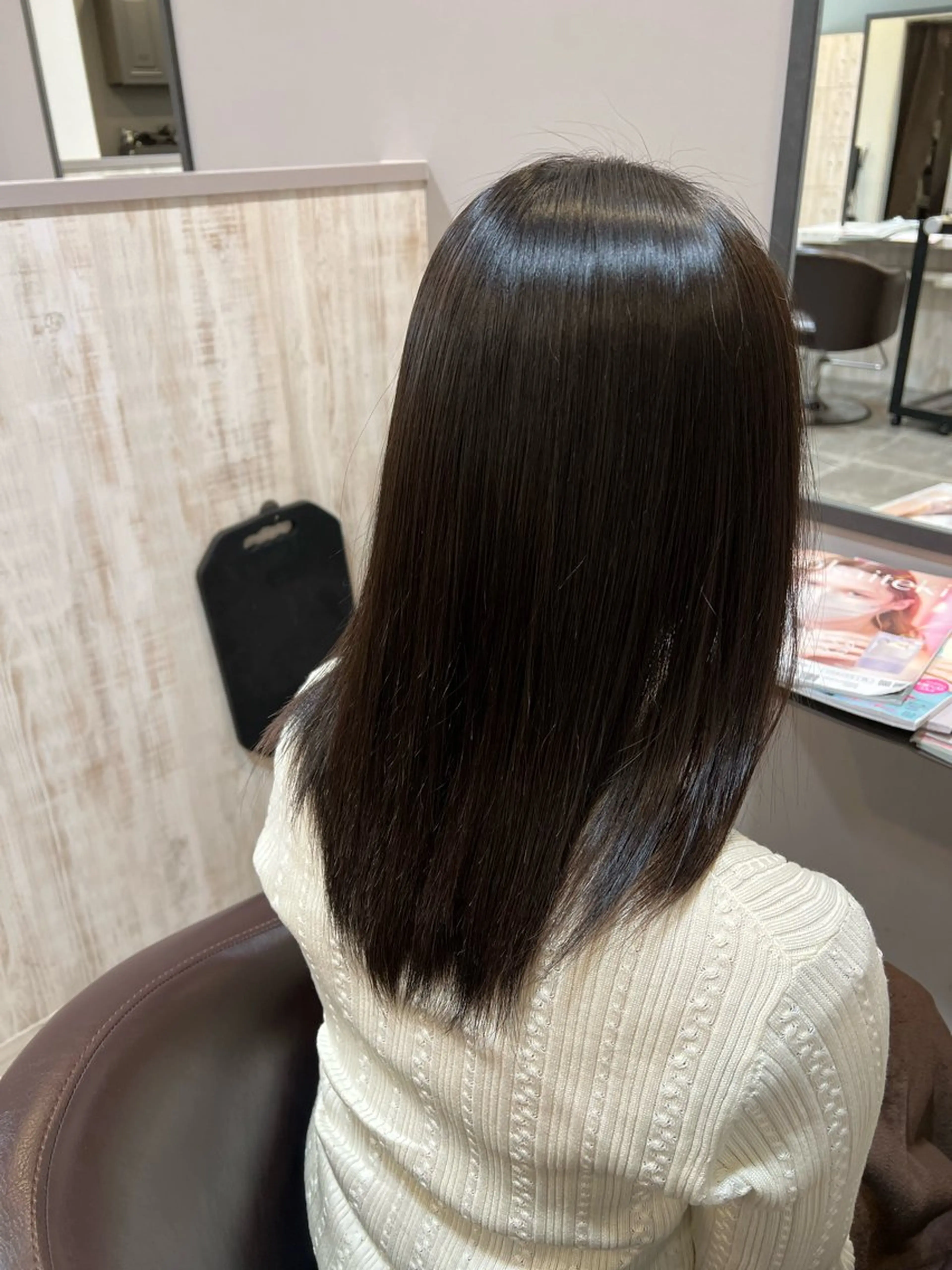 ミディアム たんげ なるみ ┆Jr.スタイリストのヘアスタイル