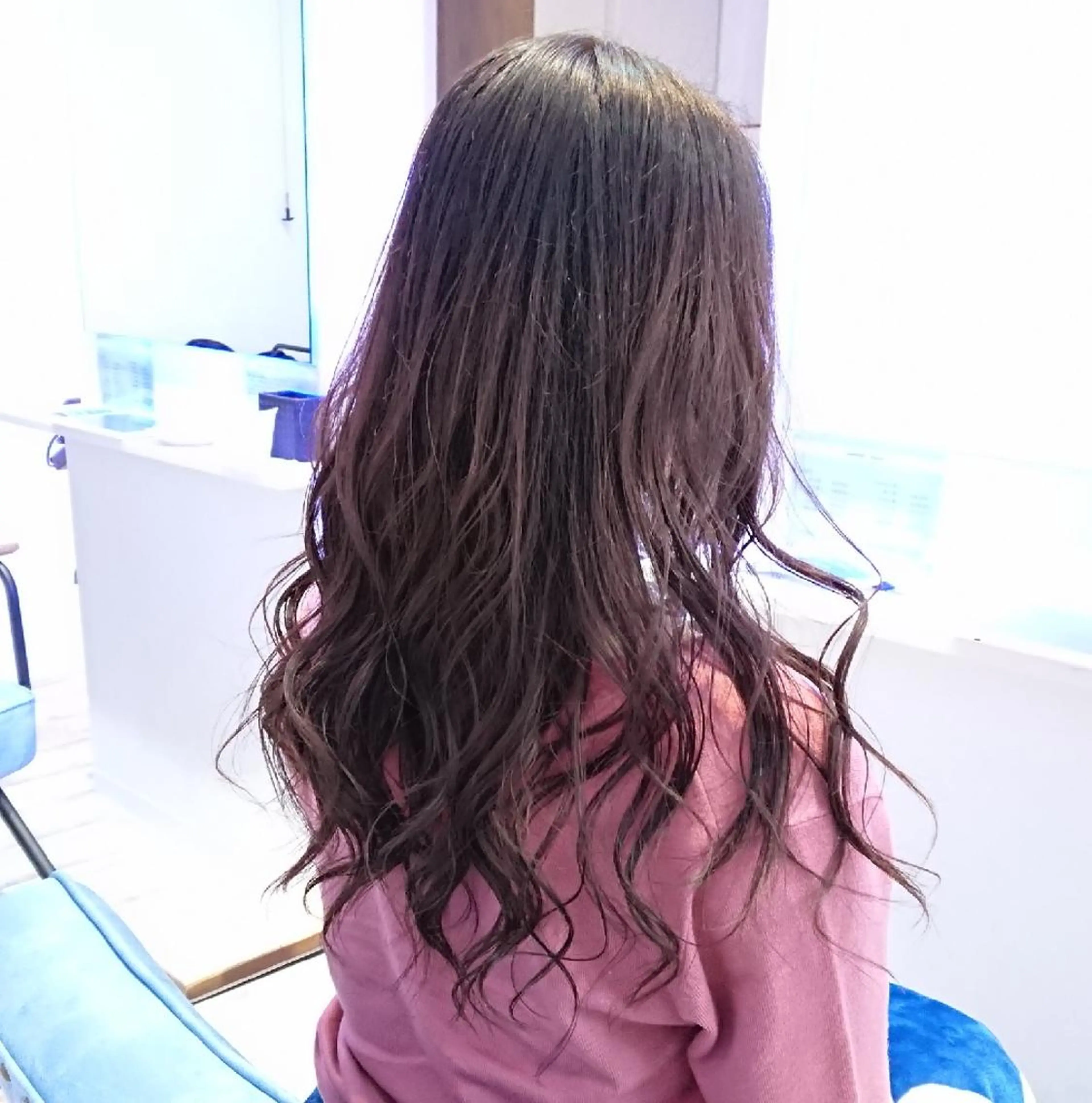 セミロング カラー ヘアアレンジ 小林 伸行のヘアスタイル