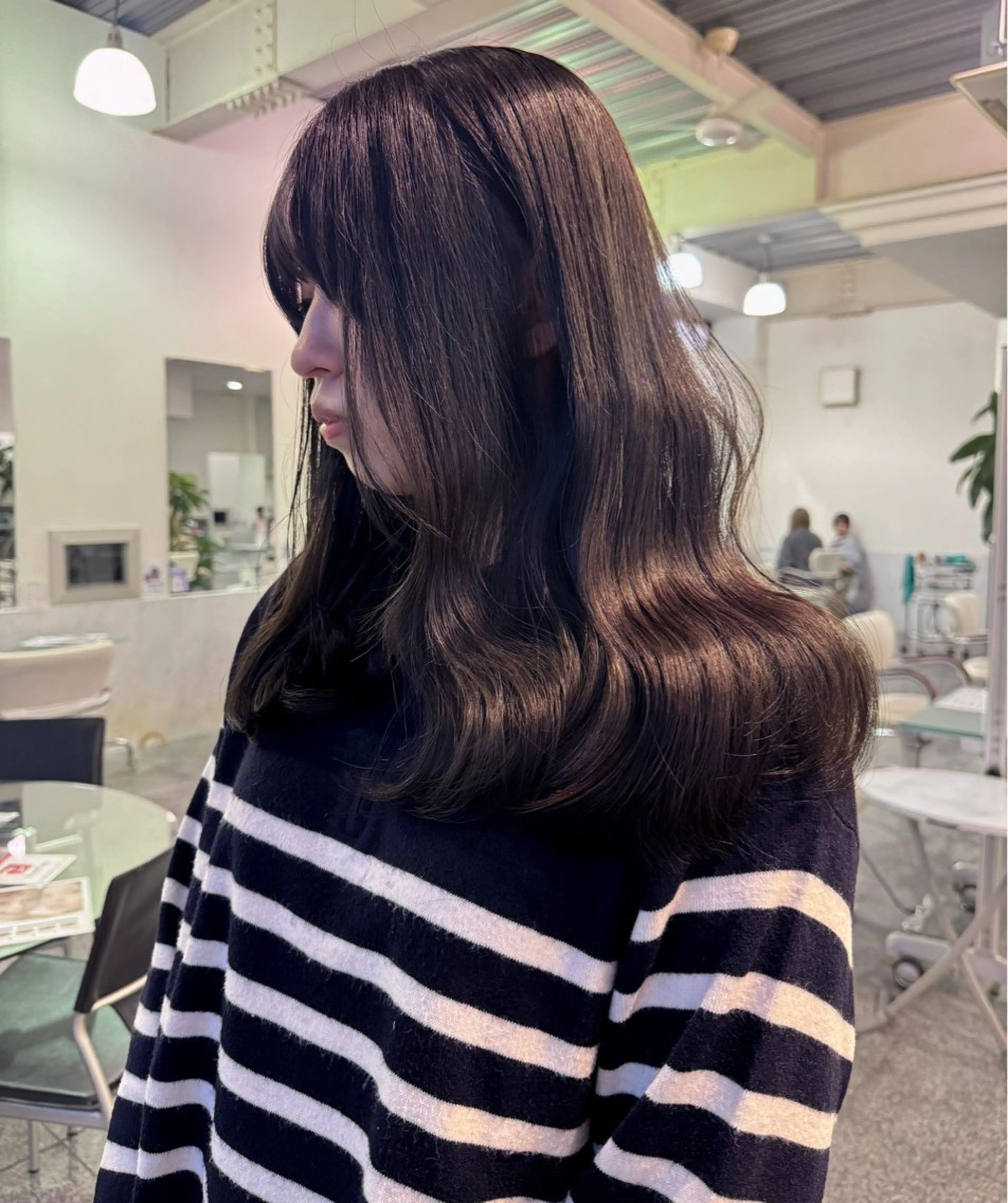 ロング カラー カット ヘアカラー トリートメント 🫧ヒシダアキ /taboo🫧のヘアスタイル