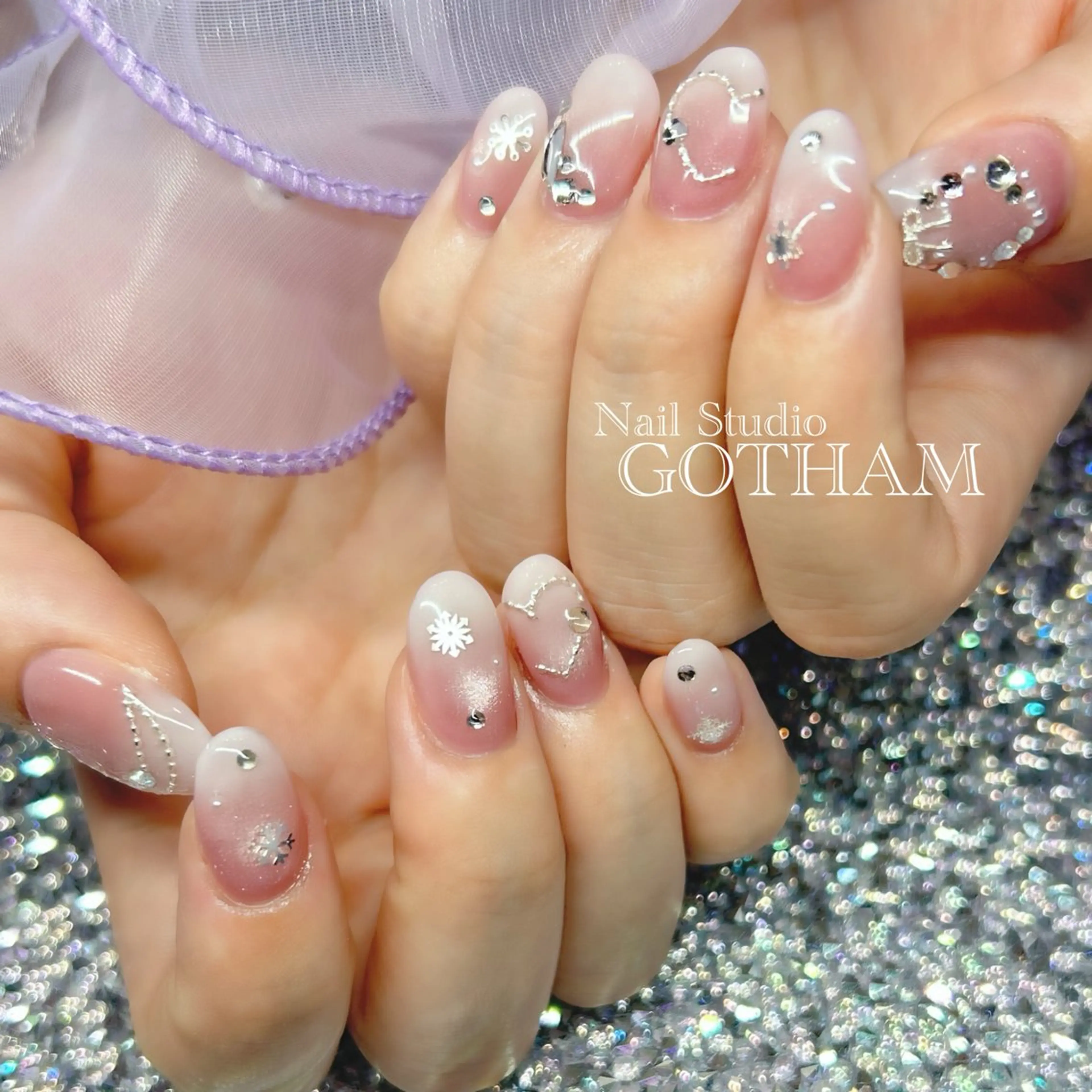 ネイル ハンドネイル Nail Studio GOTHAM所属・高円寺駅からすぐ🌈 ネイルGOTHAMのネイルデザイン