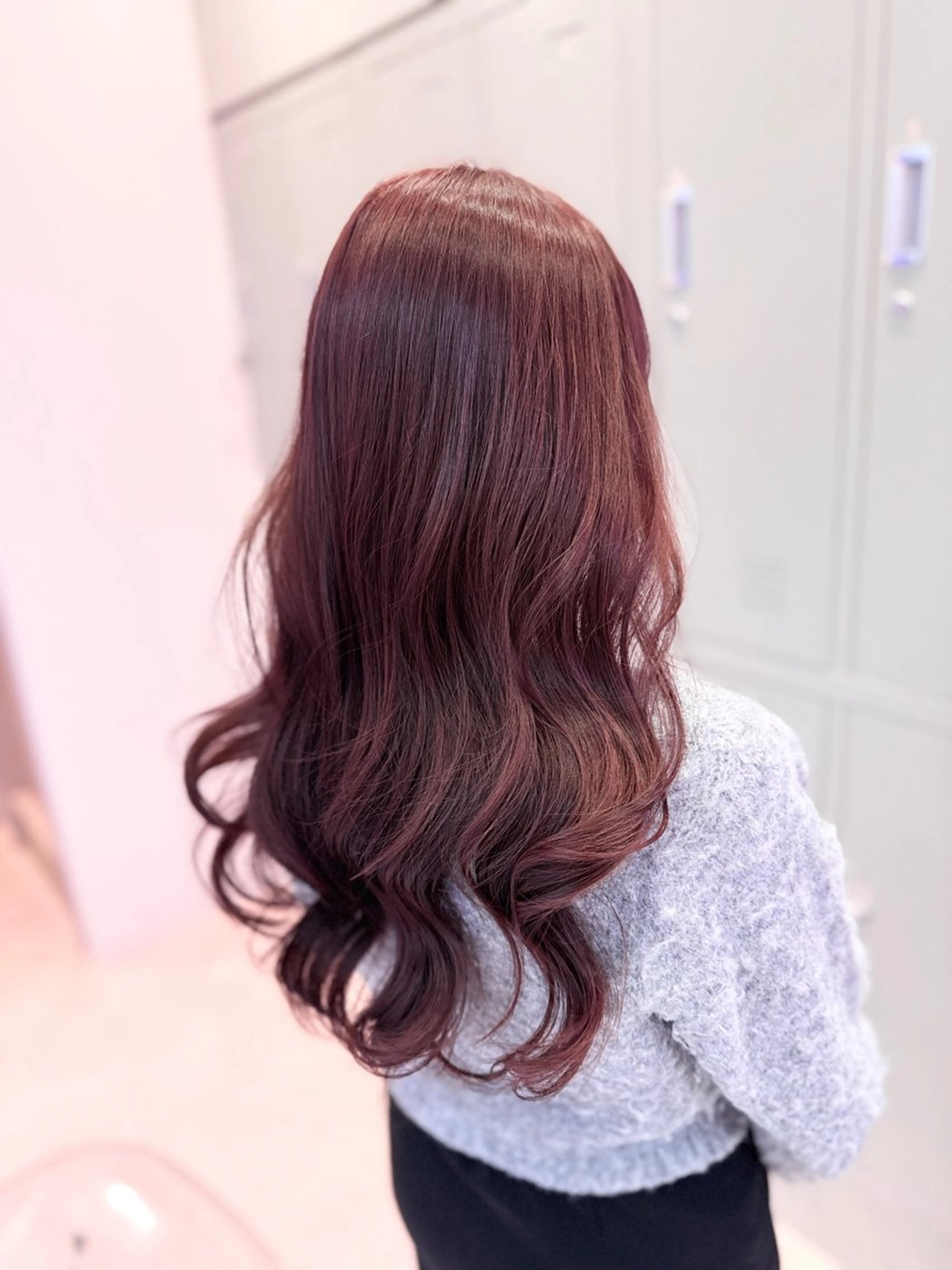 ロング カラー 上品うるツヤ韓国ヘア 🤍Hanaのヘアスタイル