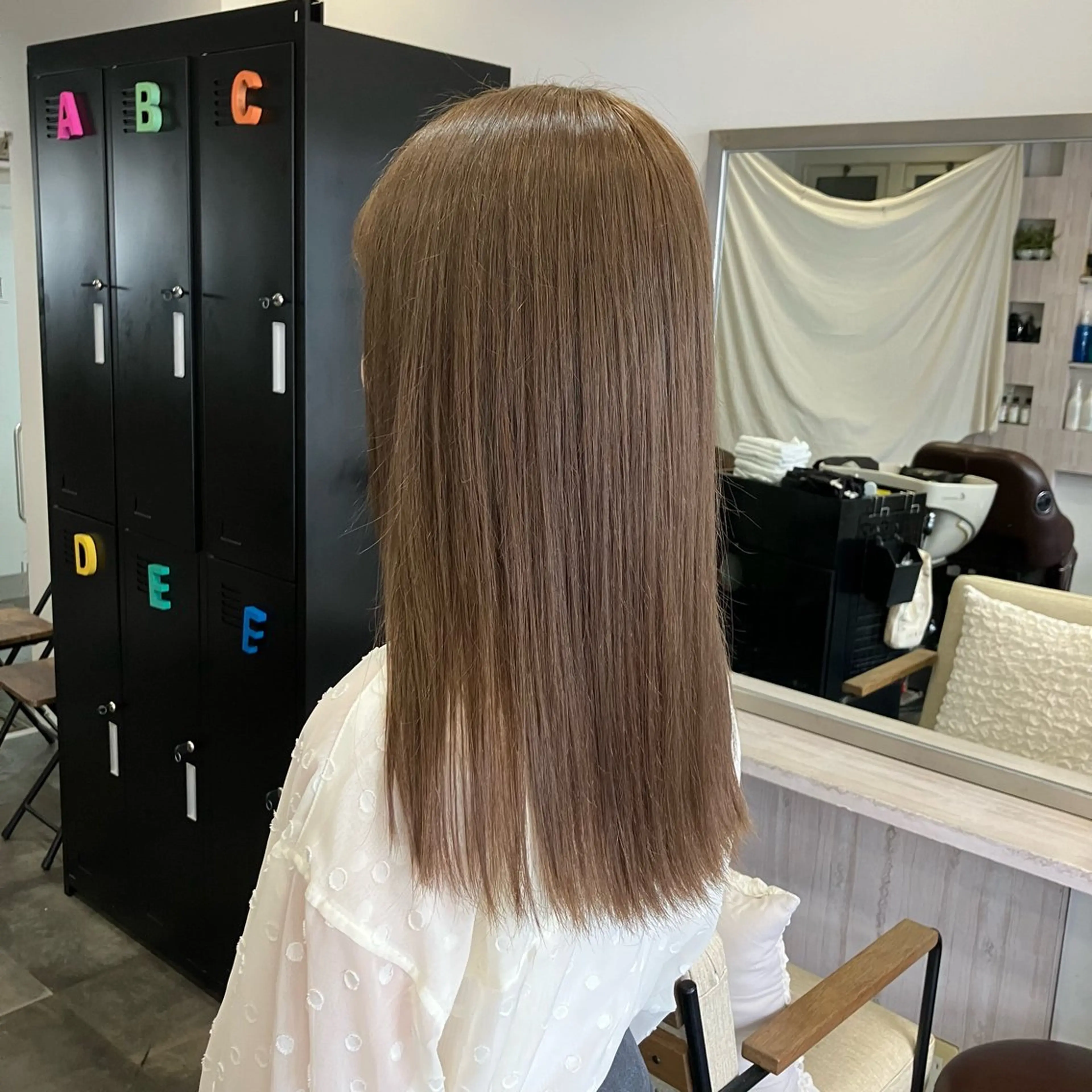 ブリーチなしw color 🚩(超音波トリートメント込み)の写真