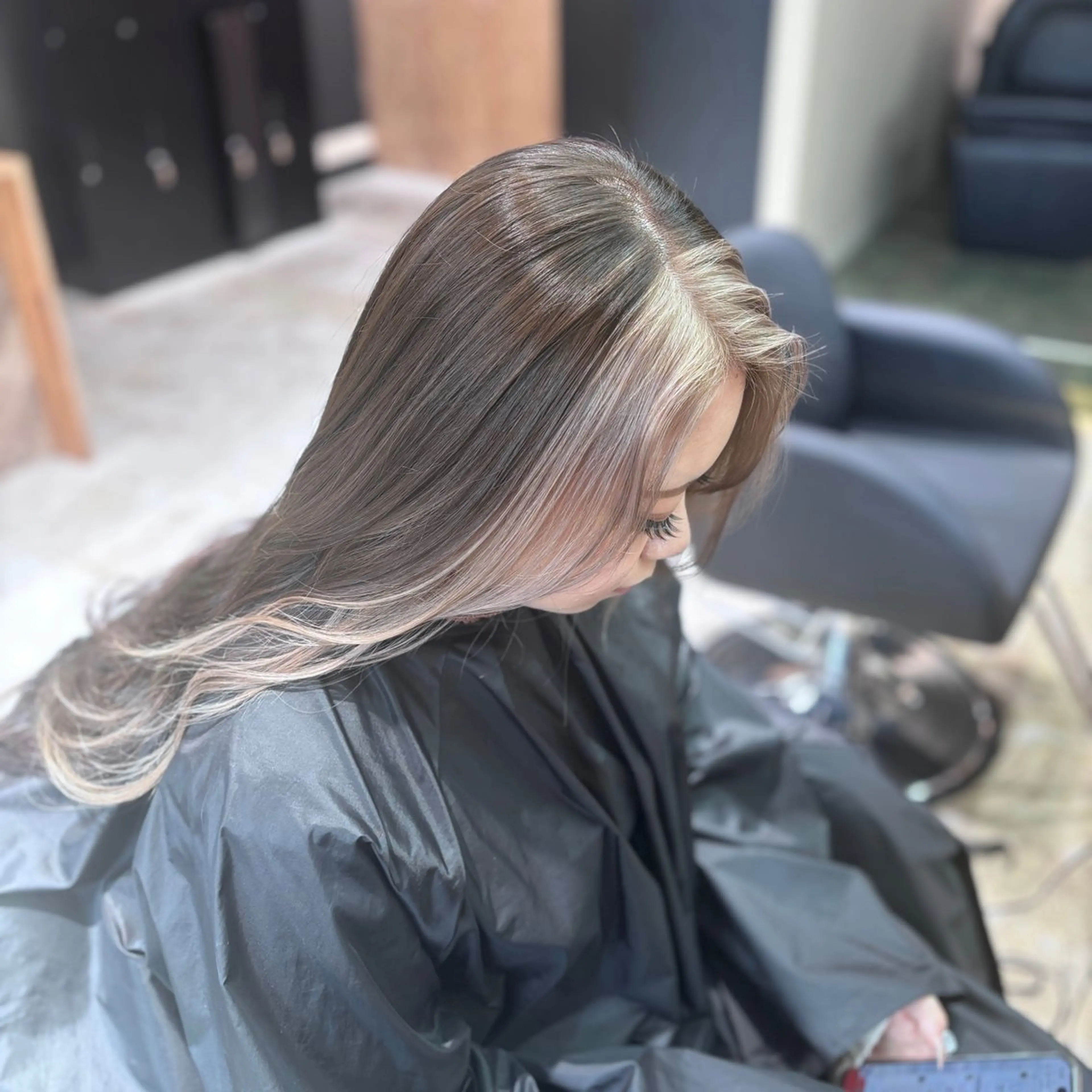 ロング ミストバング 🌟難波/EIGHT 副店長RIKOのヘアスタイル