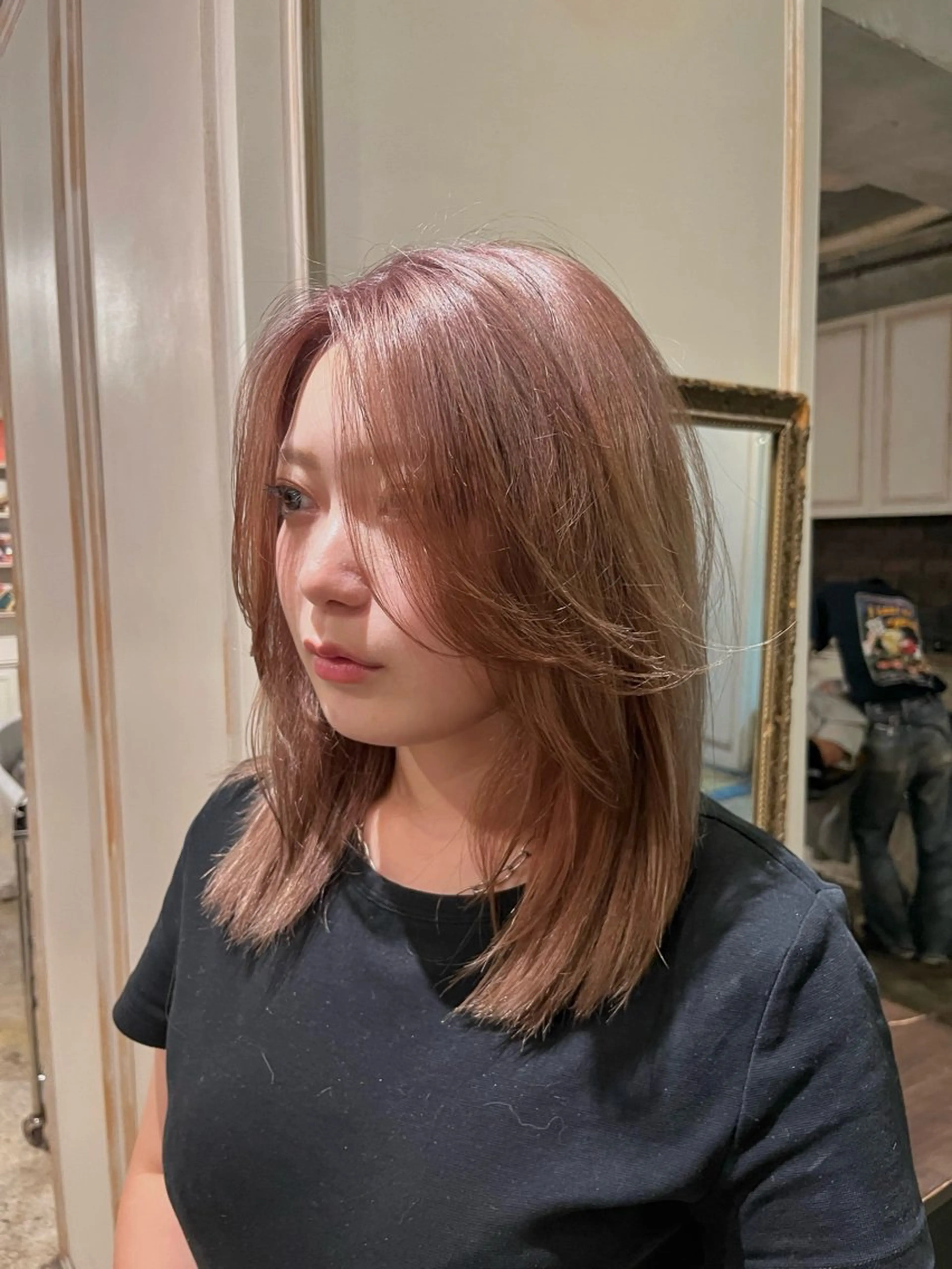 セミロング ヘアカラー トリートメント ヘアセット ali’i所属・🌟メンズ特化🌟 kotomiのヘアスタイル