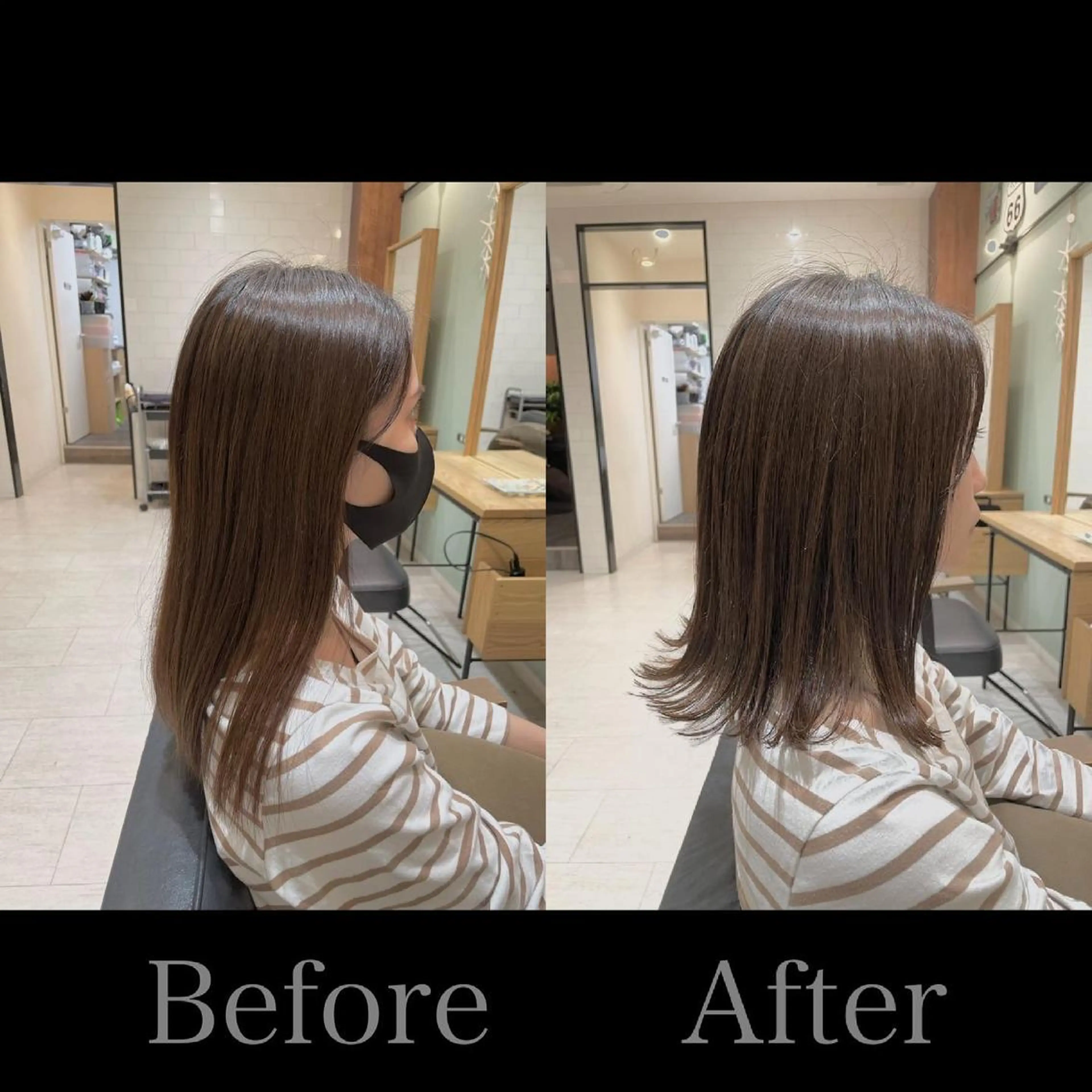 ミディアム Ma hoのヘアスタイル