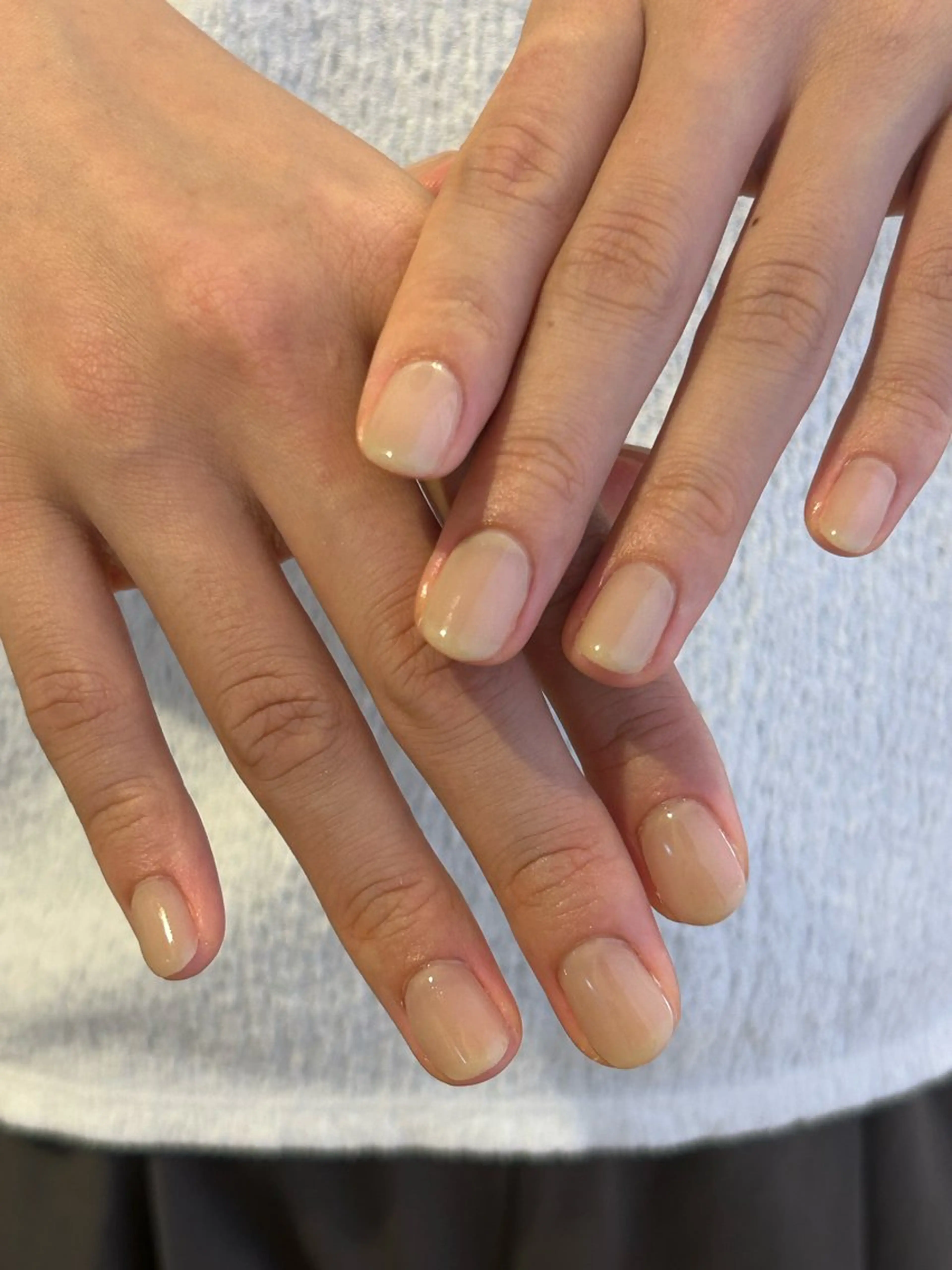 ネイル ワンカラーネイル ハンドネイル katarina🪐 filonnailのネイルデザイン