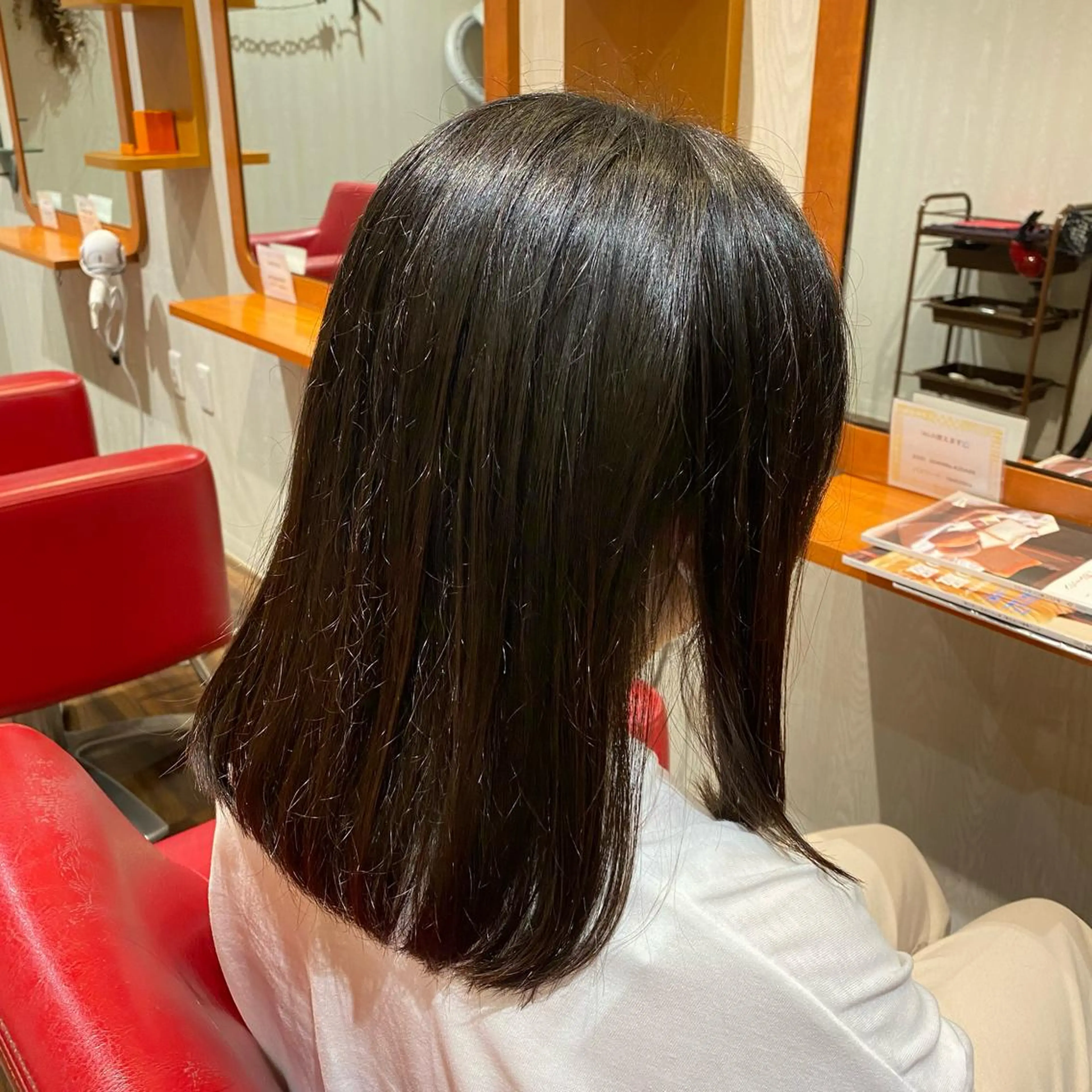 セミロング カット 'Inovel'所属・木宮 美緒のヘアスタイル