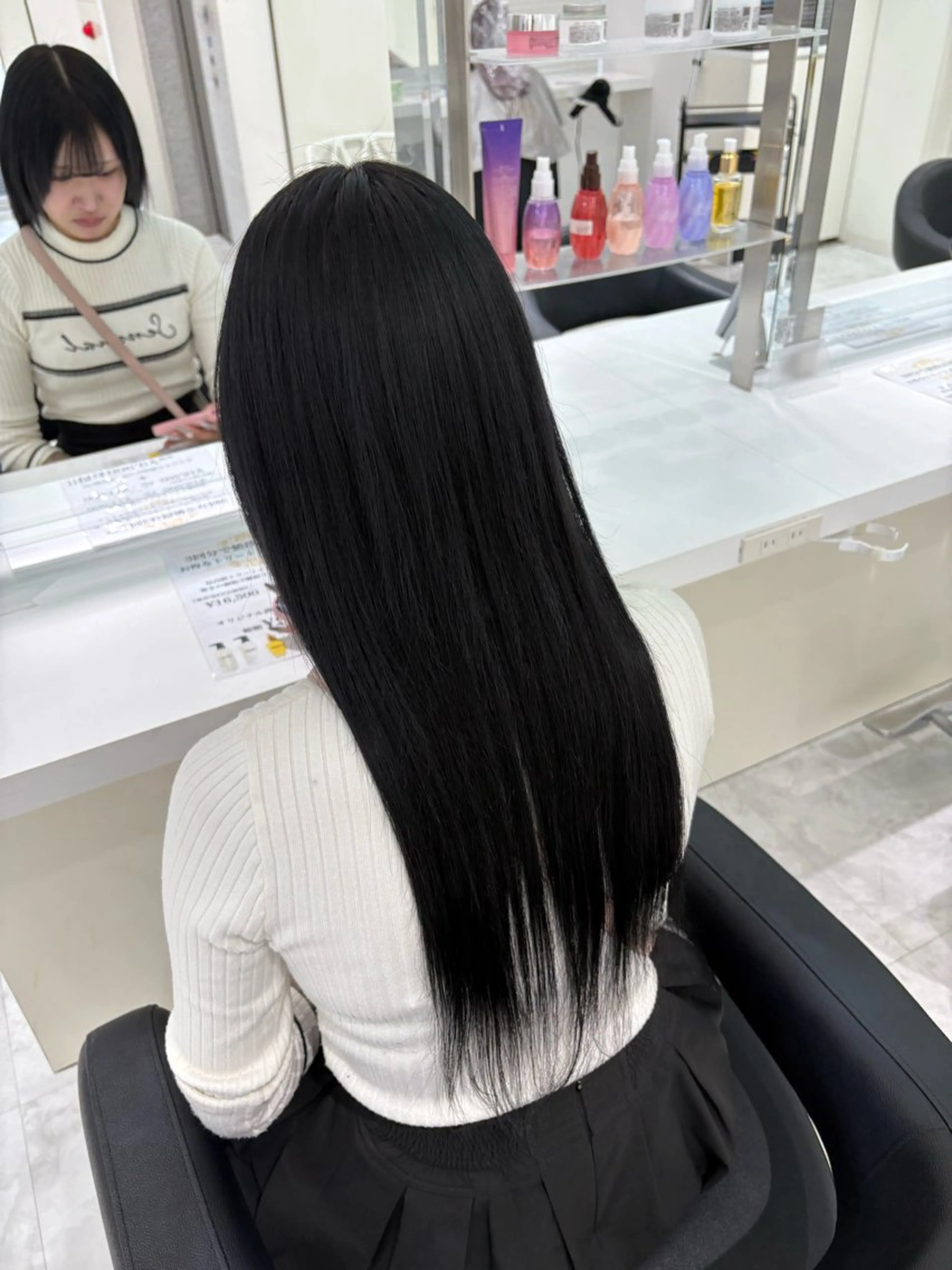 ロング カラー ヘアカラー 🤍ྀི透ける寒色 Cocoa🤍ྀིのヘアスタイル