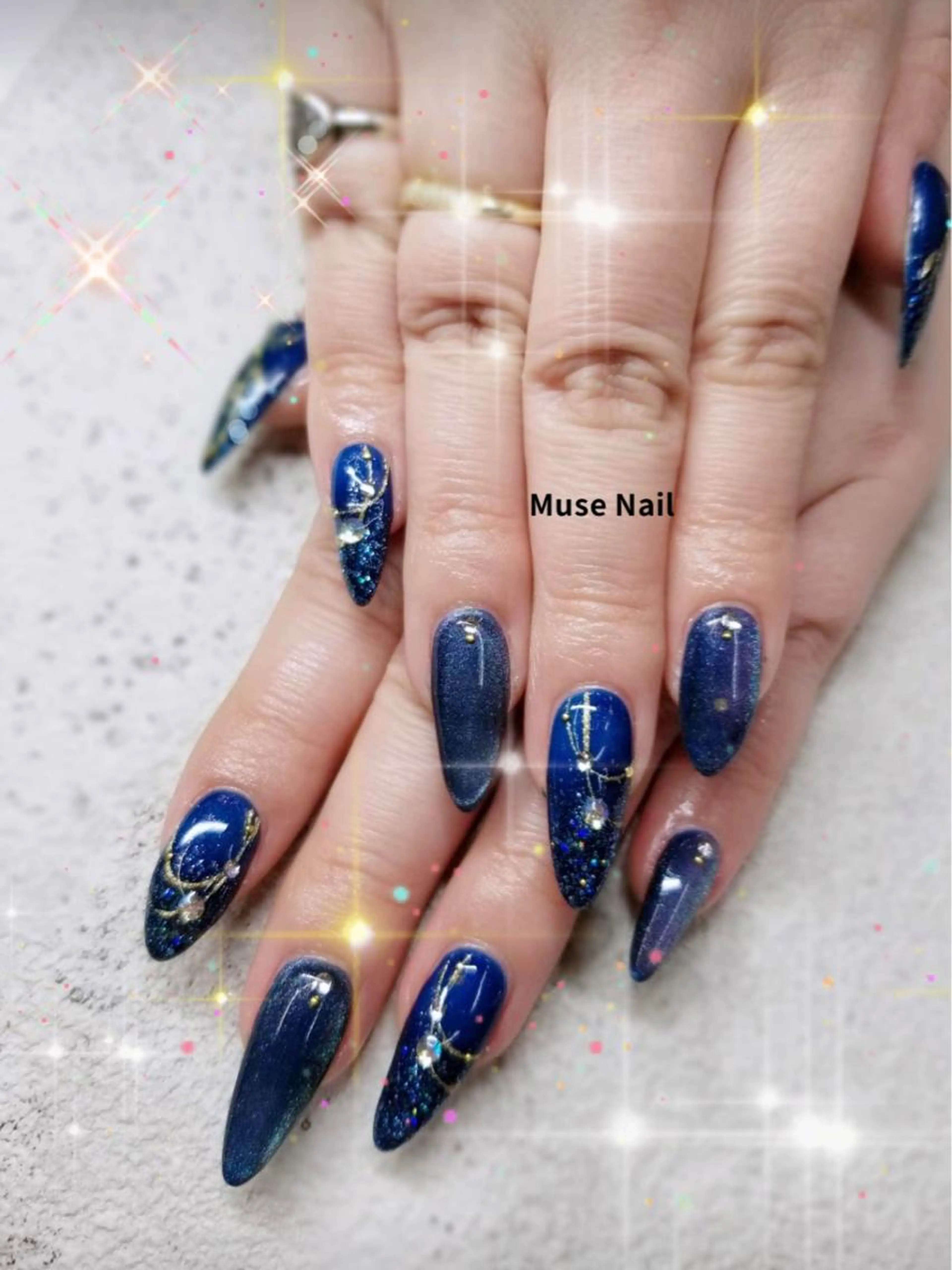 当店、他店スカルプ、ハードジェルフィルインネイルオフのみの写真