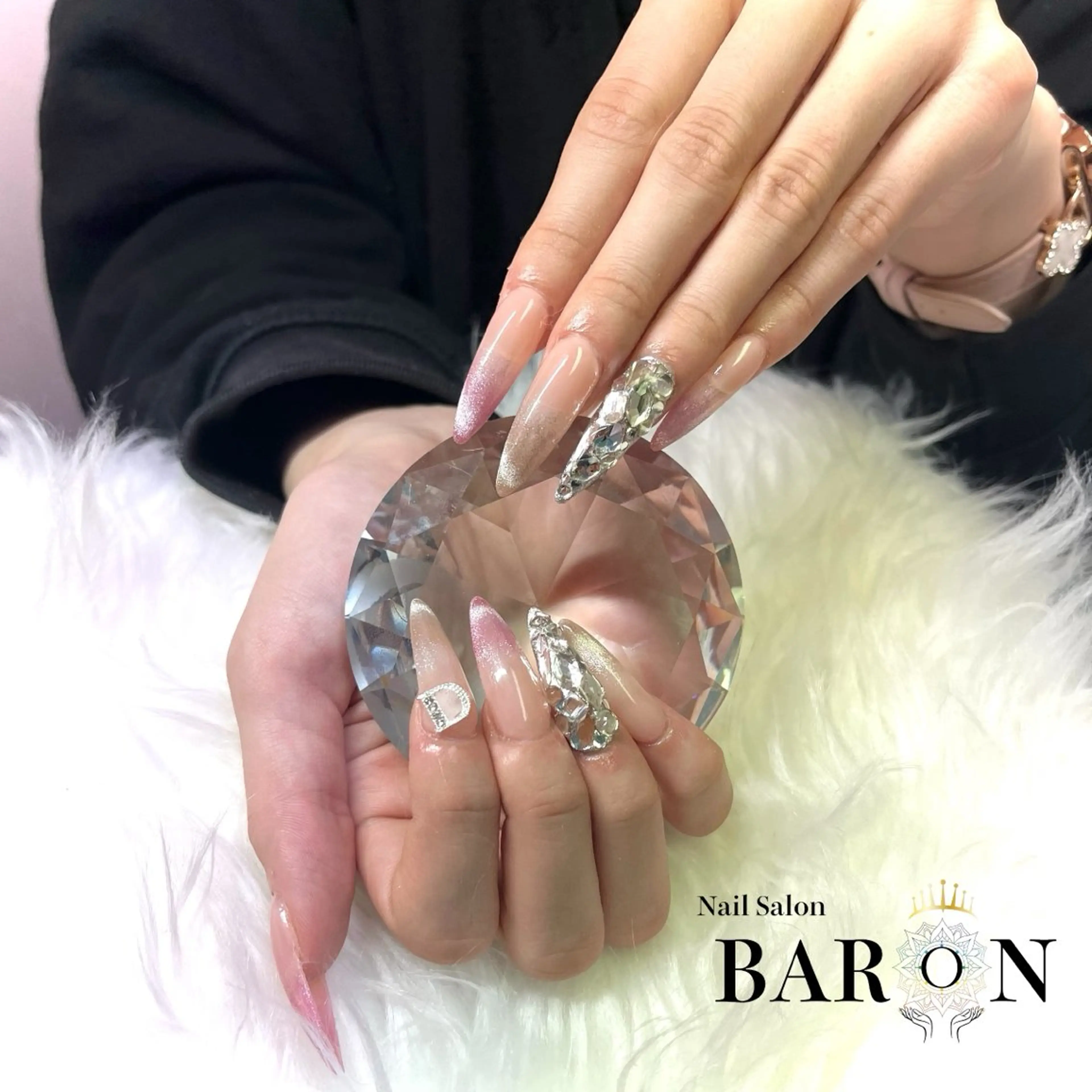 ネイル ハンドネイル 👑BARON👑 NATSUMIのネイルデザイン