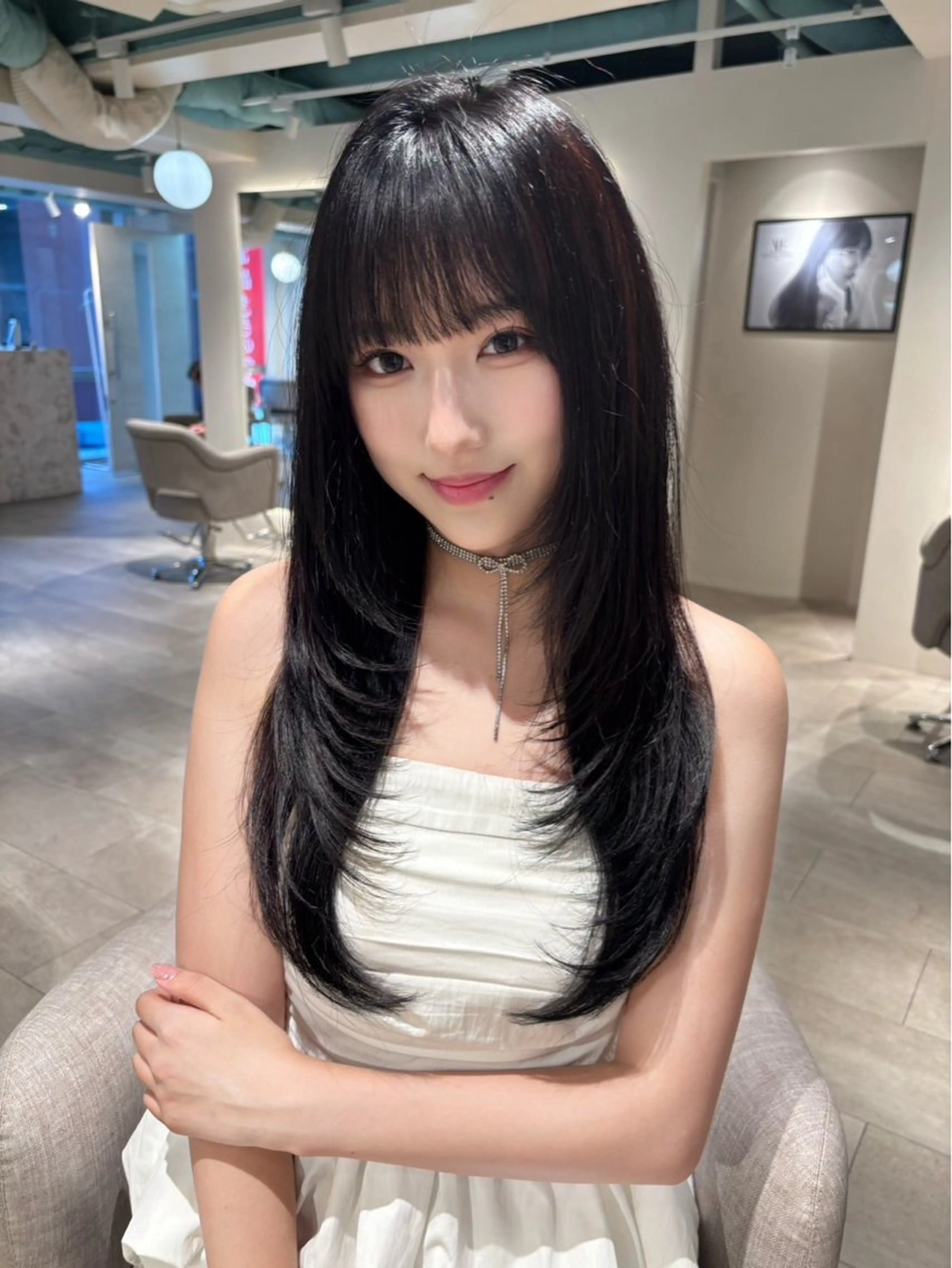 ロング 高橋 楓🩰‎のヘアスタイル