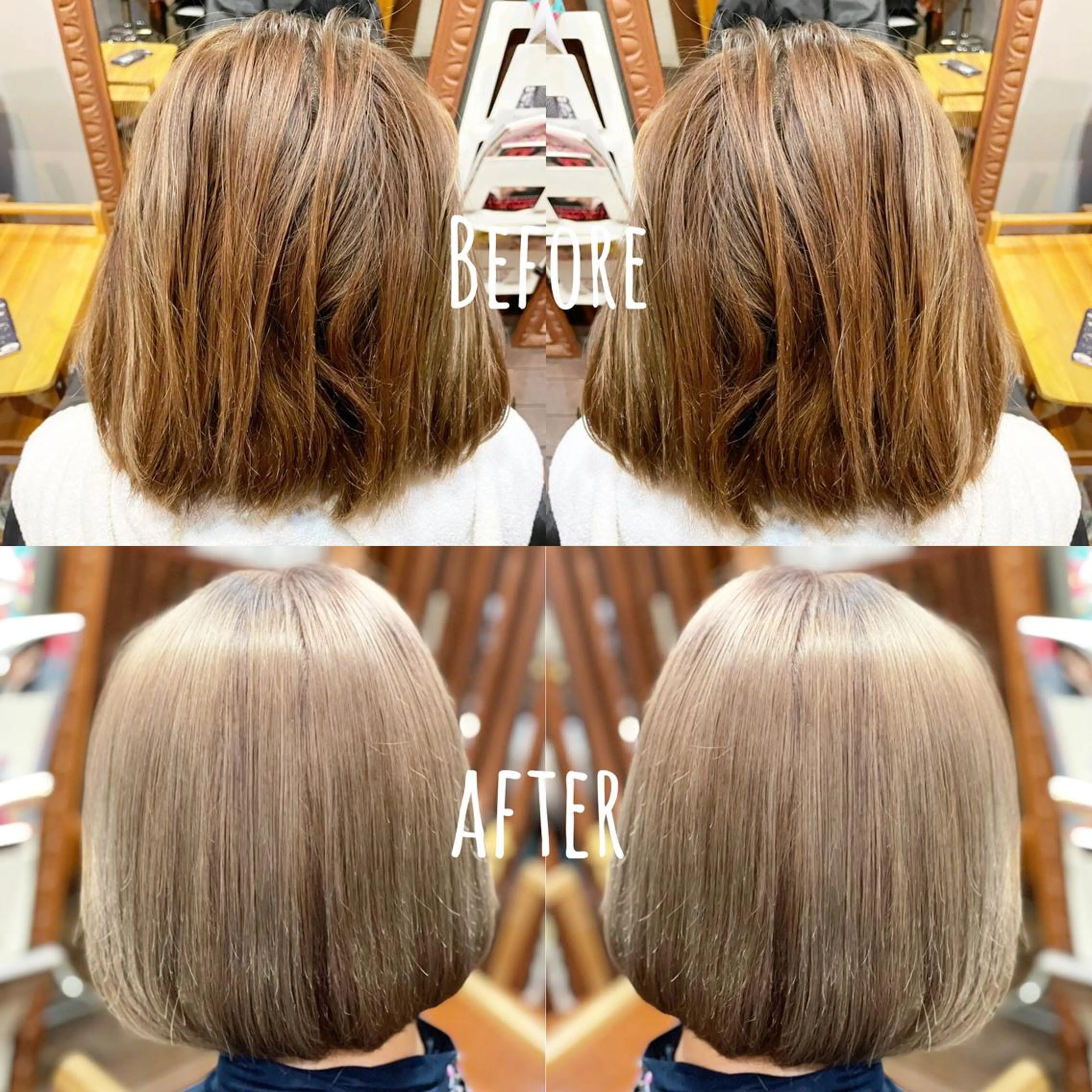 ショート ヘアカラー ReHyd BEAUTÉ salon&store 心斎橋店所属・❤️MASAKO❤️ 🌸🩷エクステ🩷のヘアスタイル