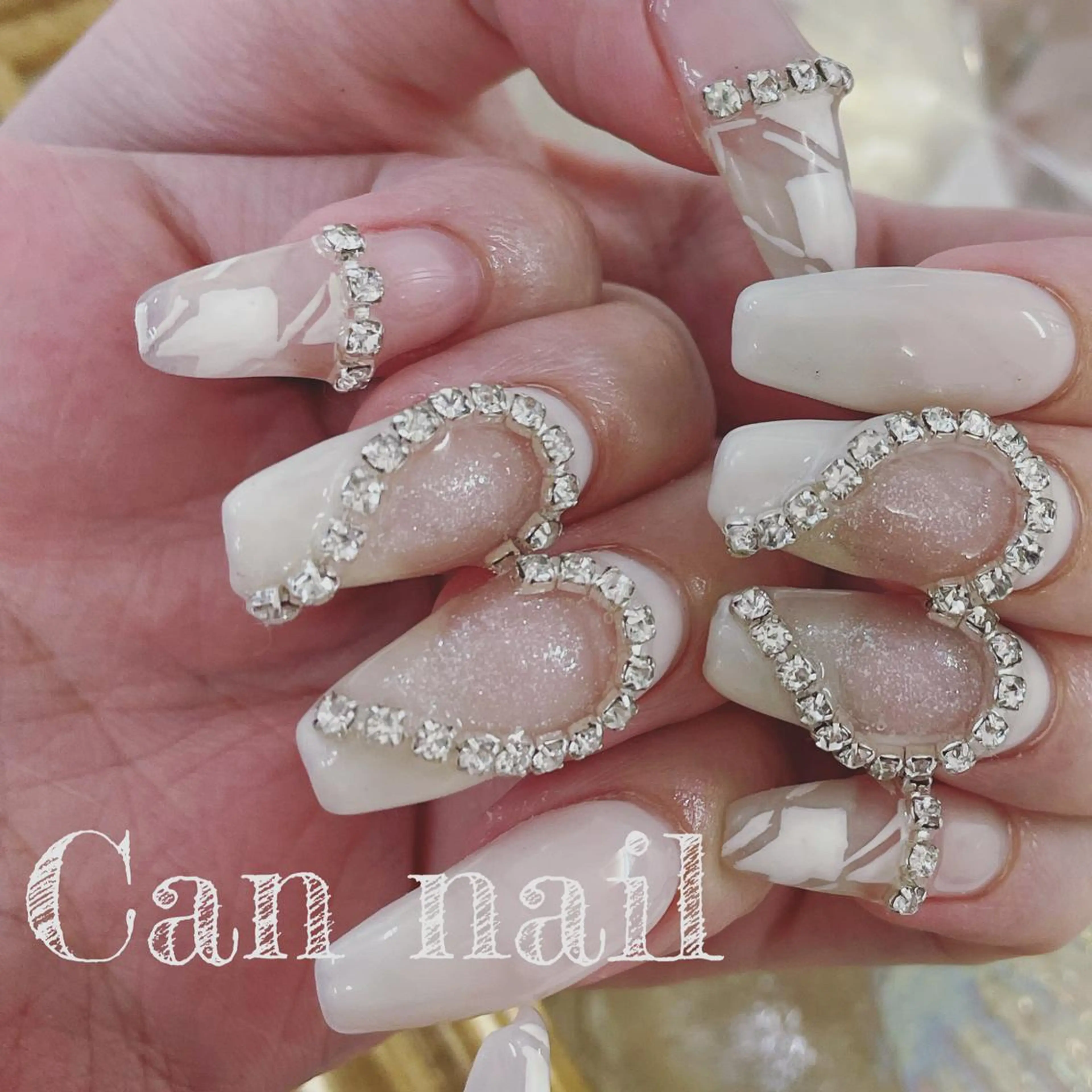 ロング ネイル ハンドネイル Parfum パルファンのネイルデザイン