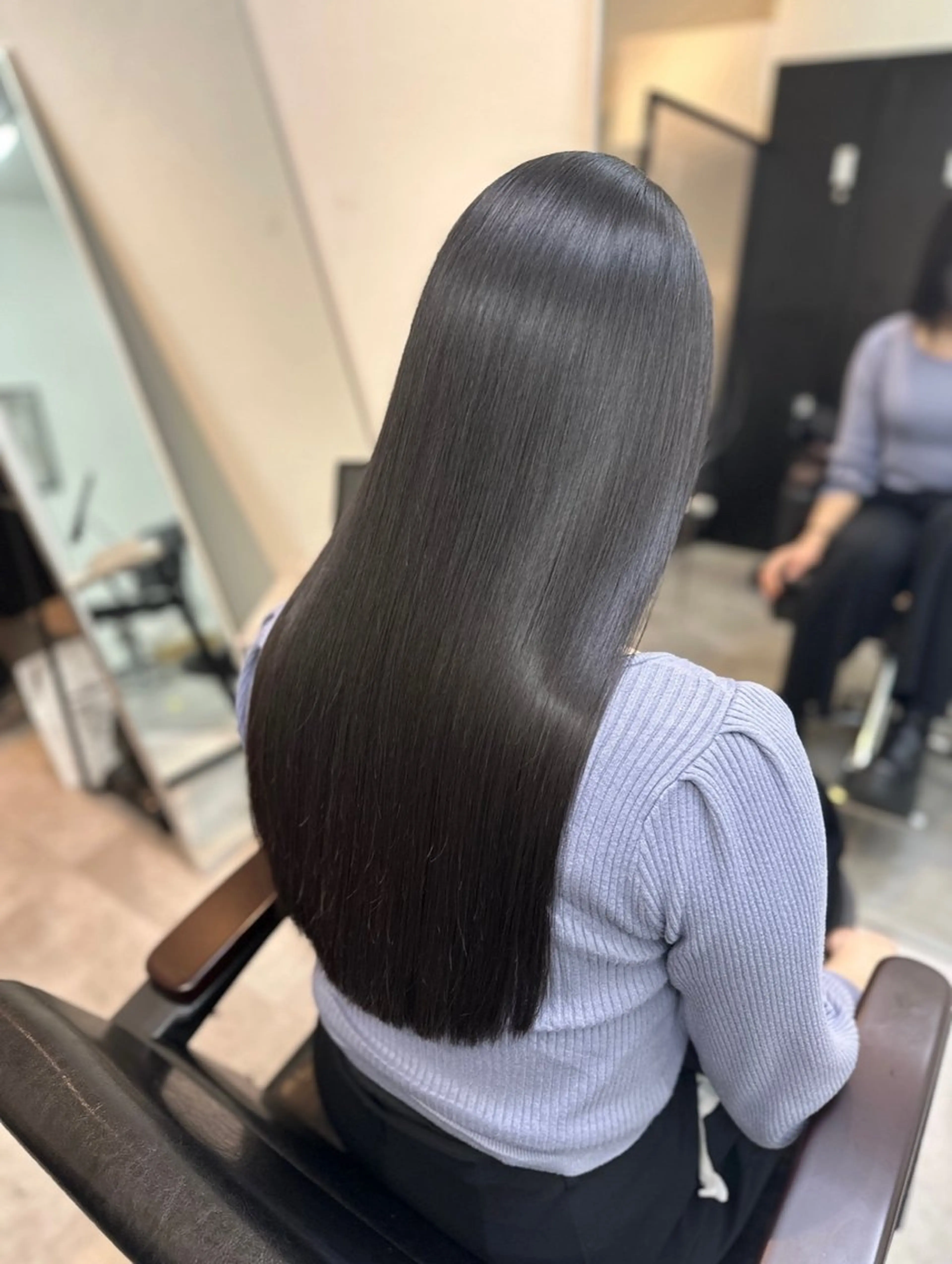 ロング ヘアカラー トリートメント shinka 髪質改善　縮毛矯正所属・美髪ストレート/美髪 レイヤー特化増原優斗のヘアスタイル