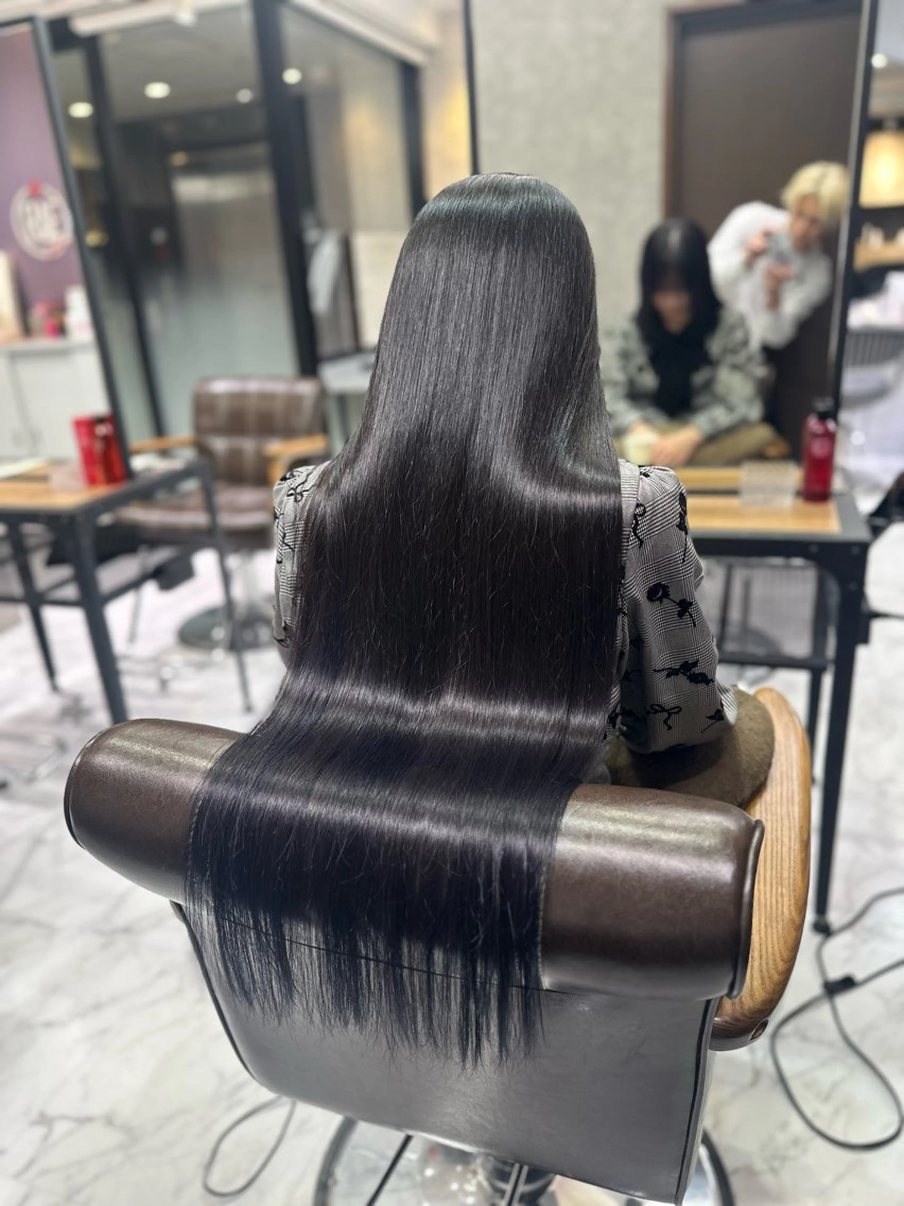 ロング 縮毛矯正 トリートメント RAF TOKYO 2nd所属・美髪矯正/髪質改善/ ヒロムのヘアスタイル