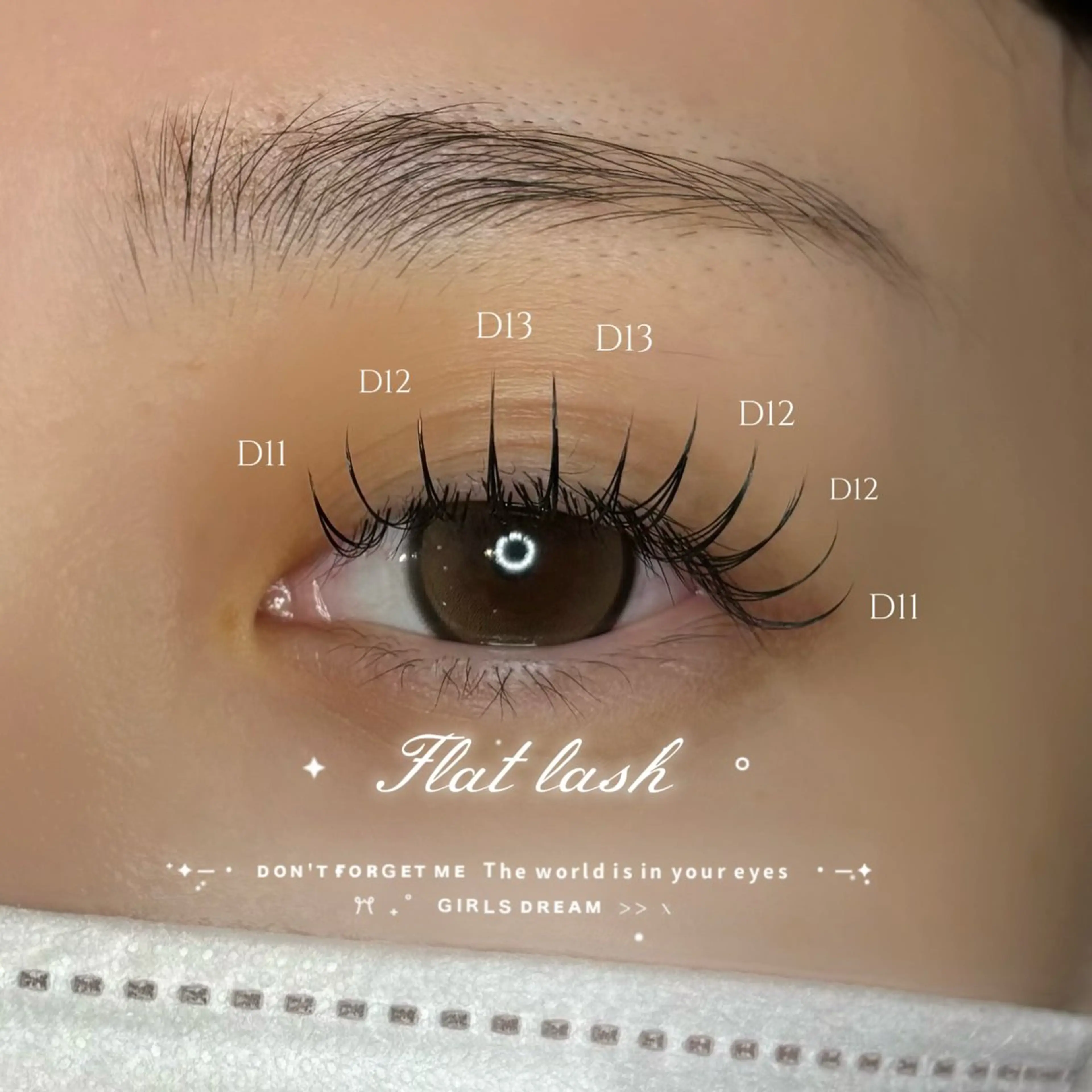 マツエク・マツパ Dカール マツエク chula.nail&eye 守口店所属・小寺 世里佳のマツエク・マツパデザイン