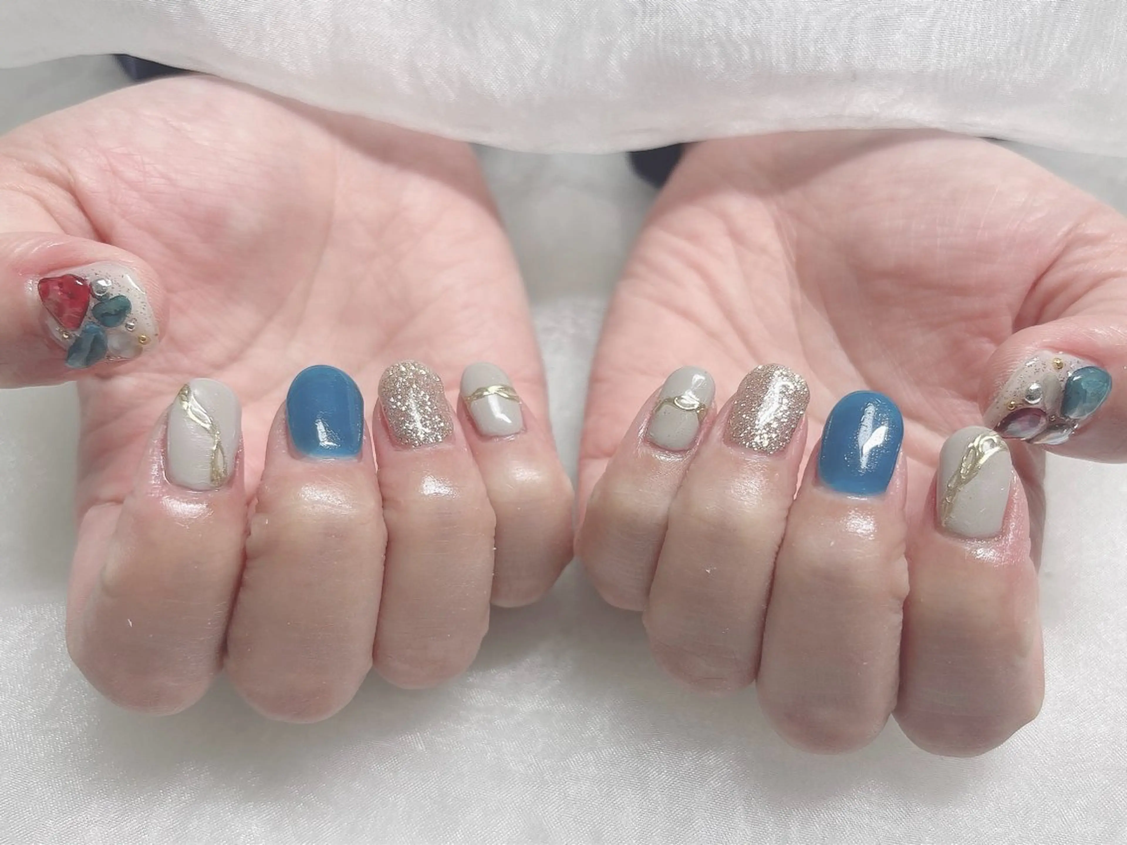 ネイル ハンドネイル BABY LION :Fumiyoのネイルデザイン