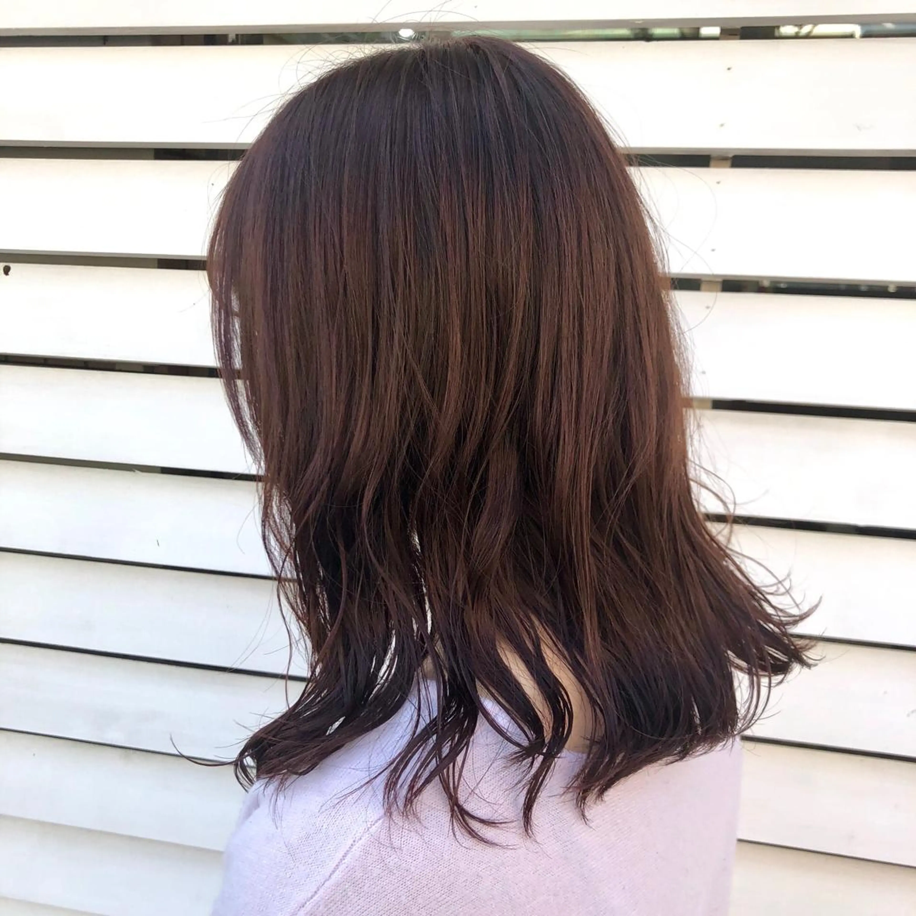 ミディアム カラー LiEN所属・菅沢 奈生のヘアスタイル