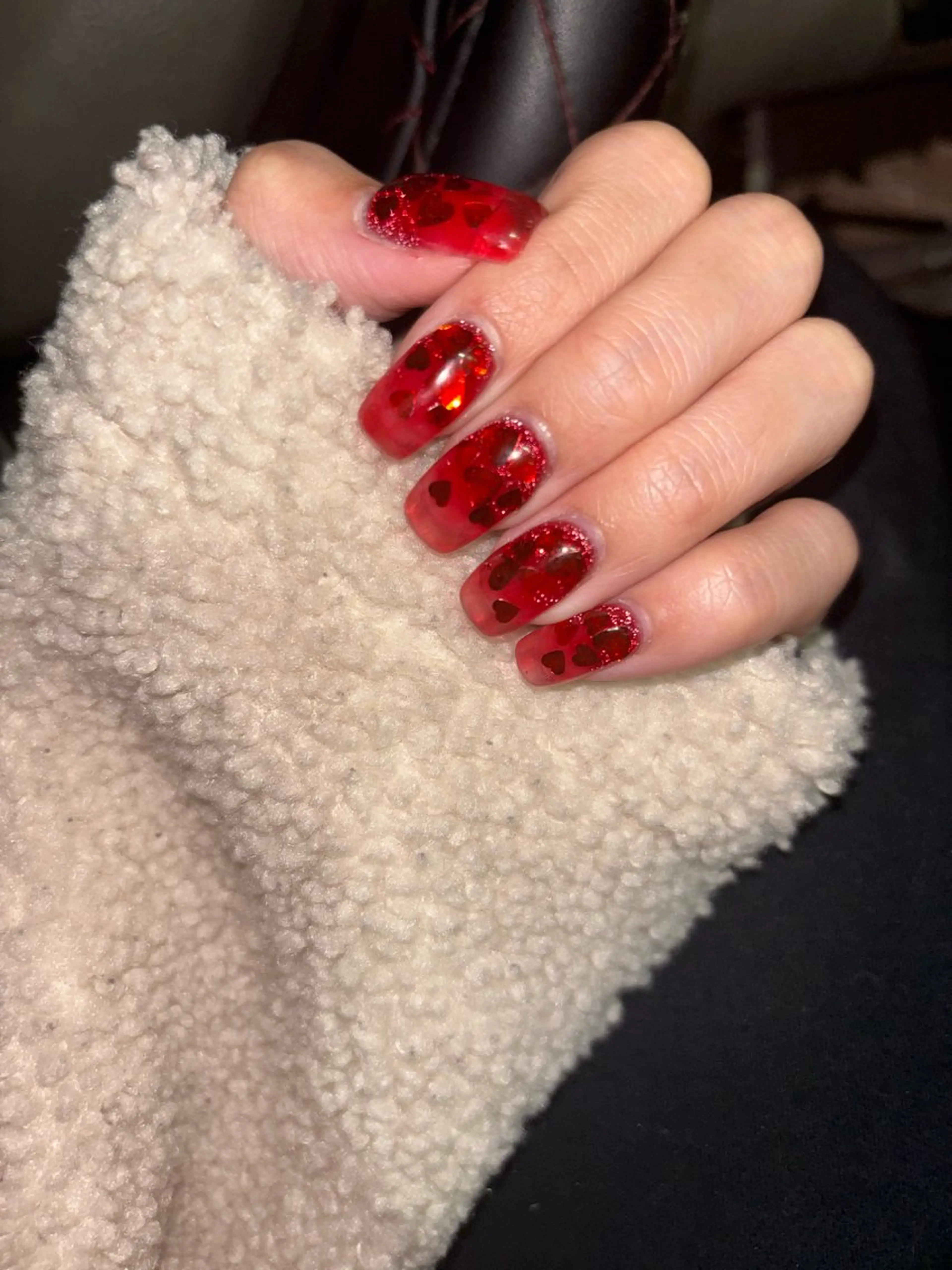 ネイル ハンドネイル COSMOS モカのネイルデザイン